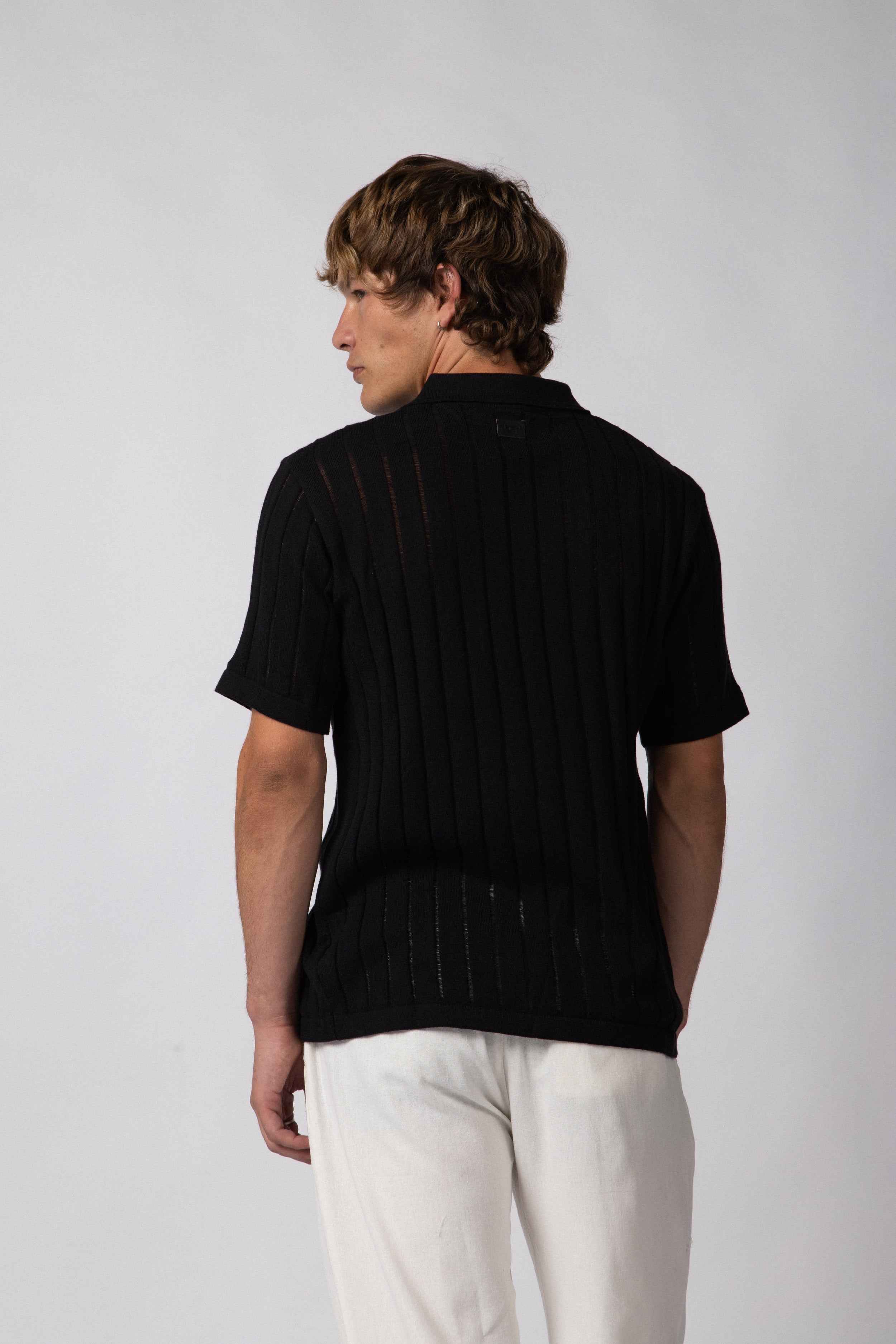 Chomba Tejida Mova Negra