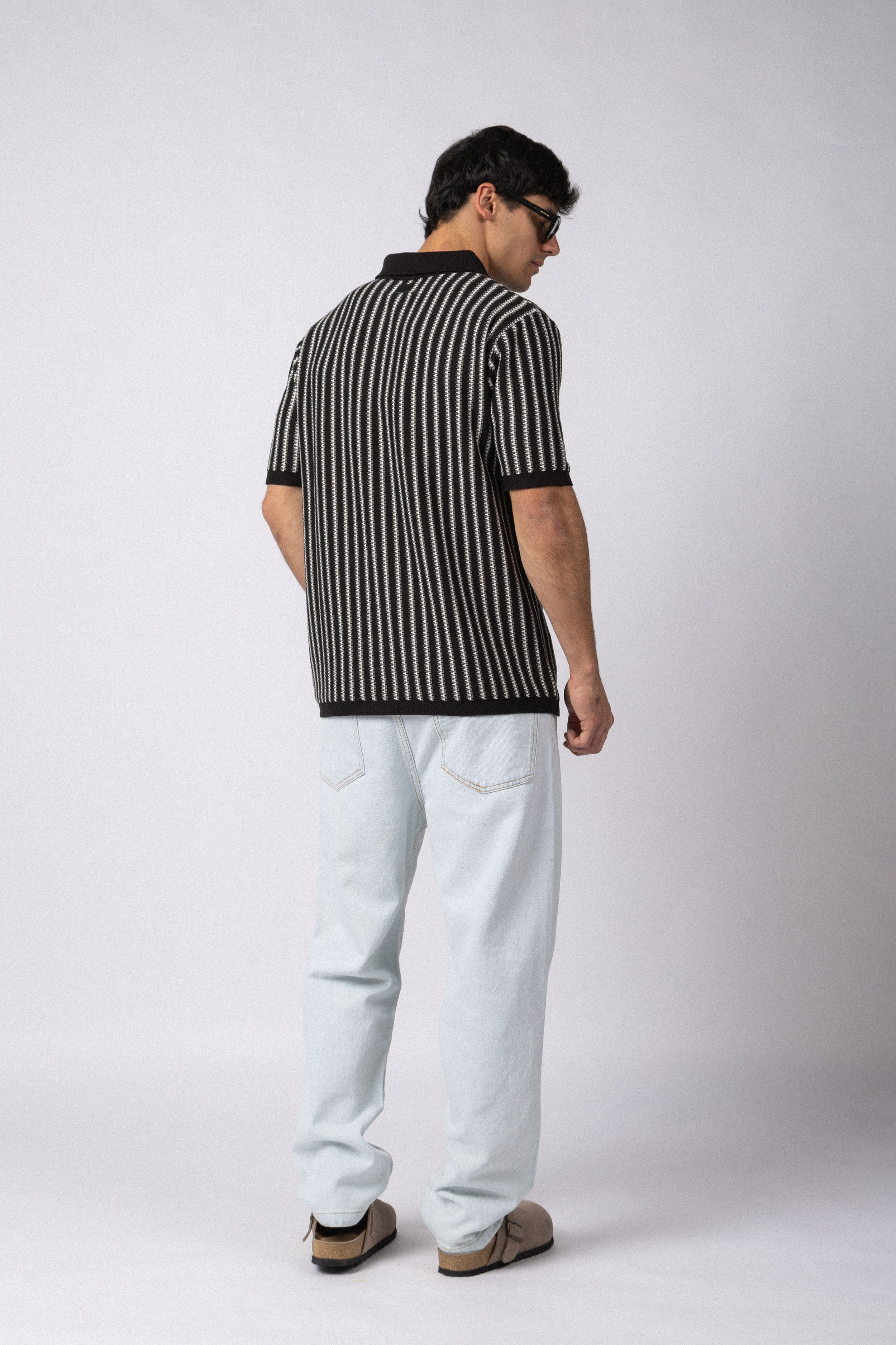 Chomba Tejida Zulo Negra