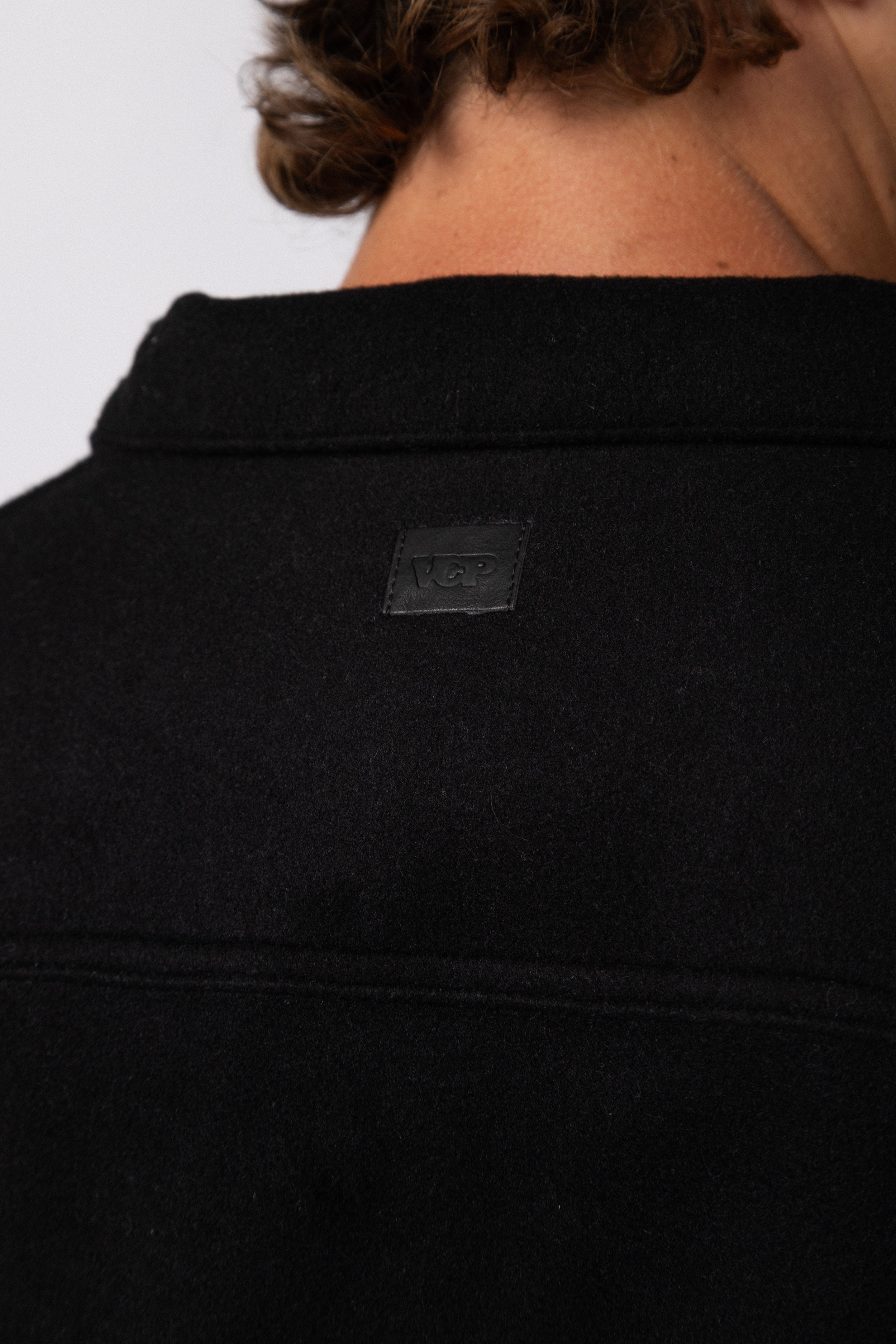 Coat Duffel Negro