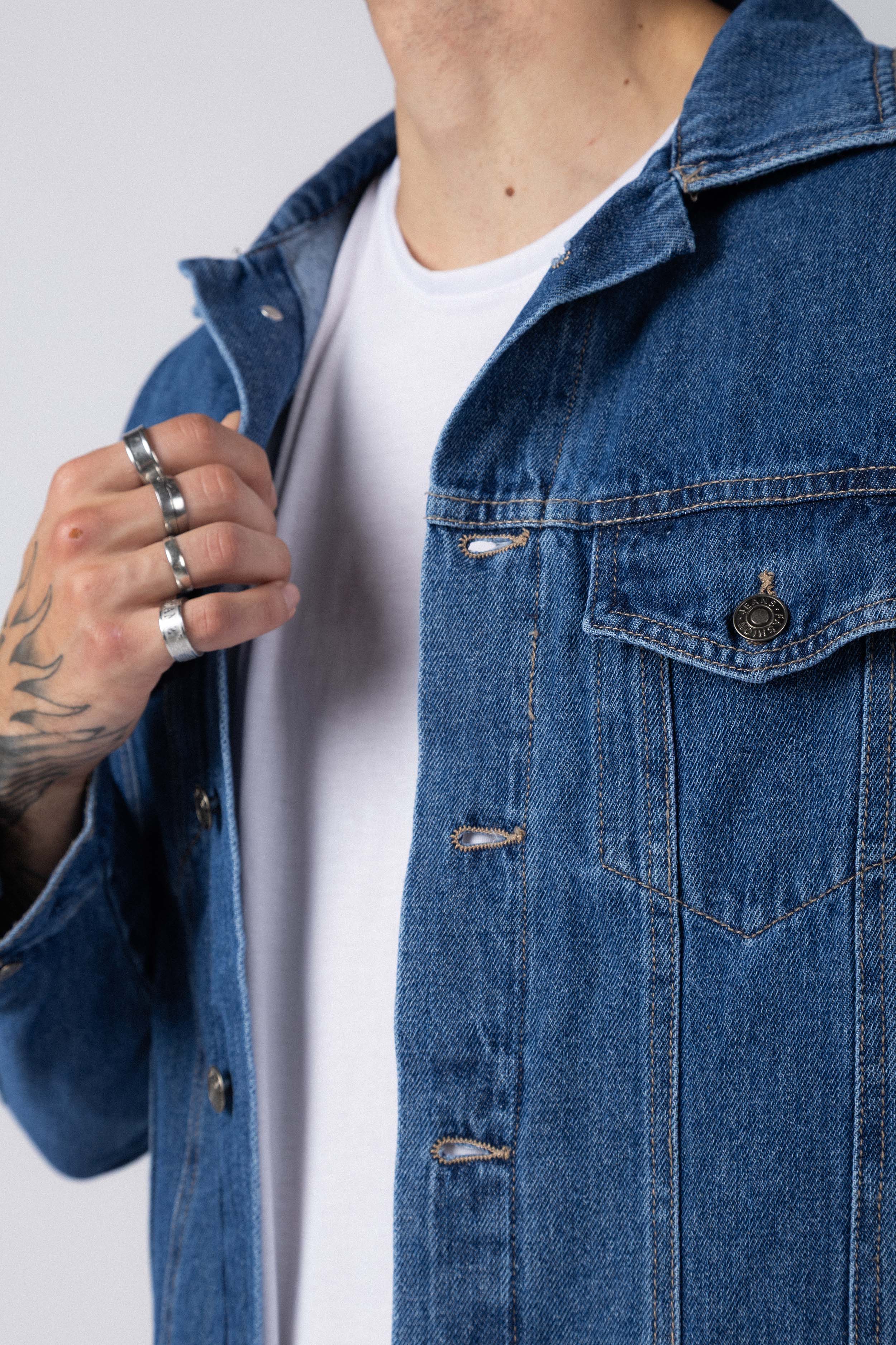 Campera Jean Cowens Azul