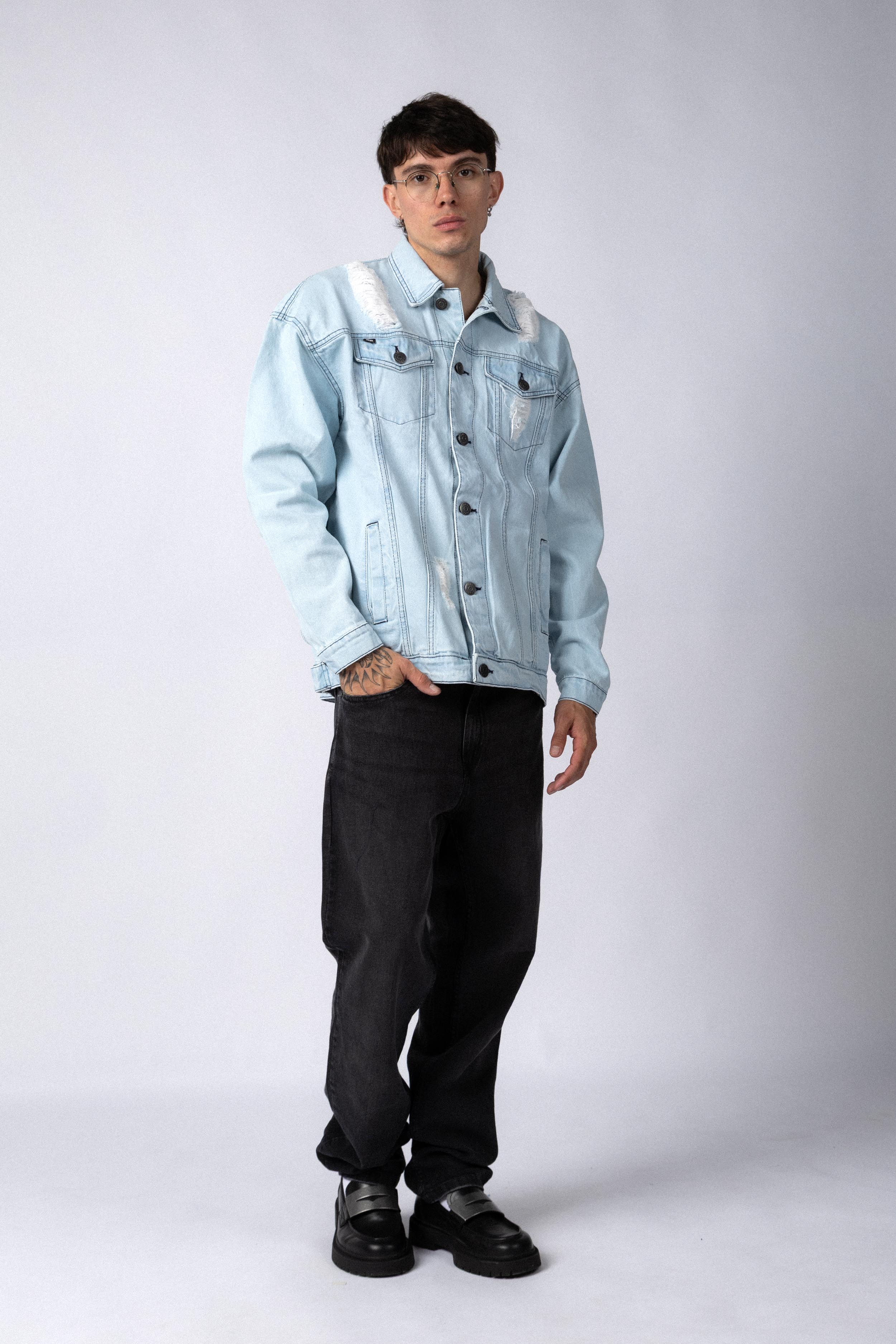 Campera Jean Dylan Tears Sky
