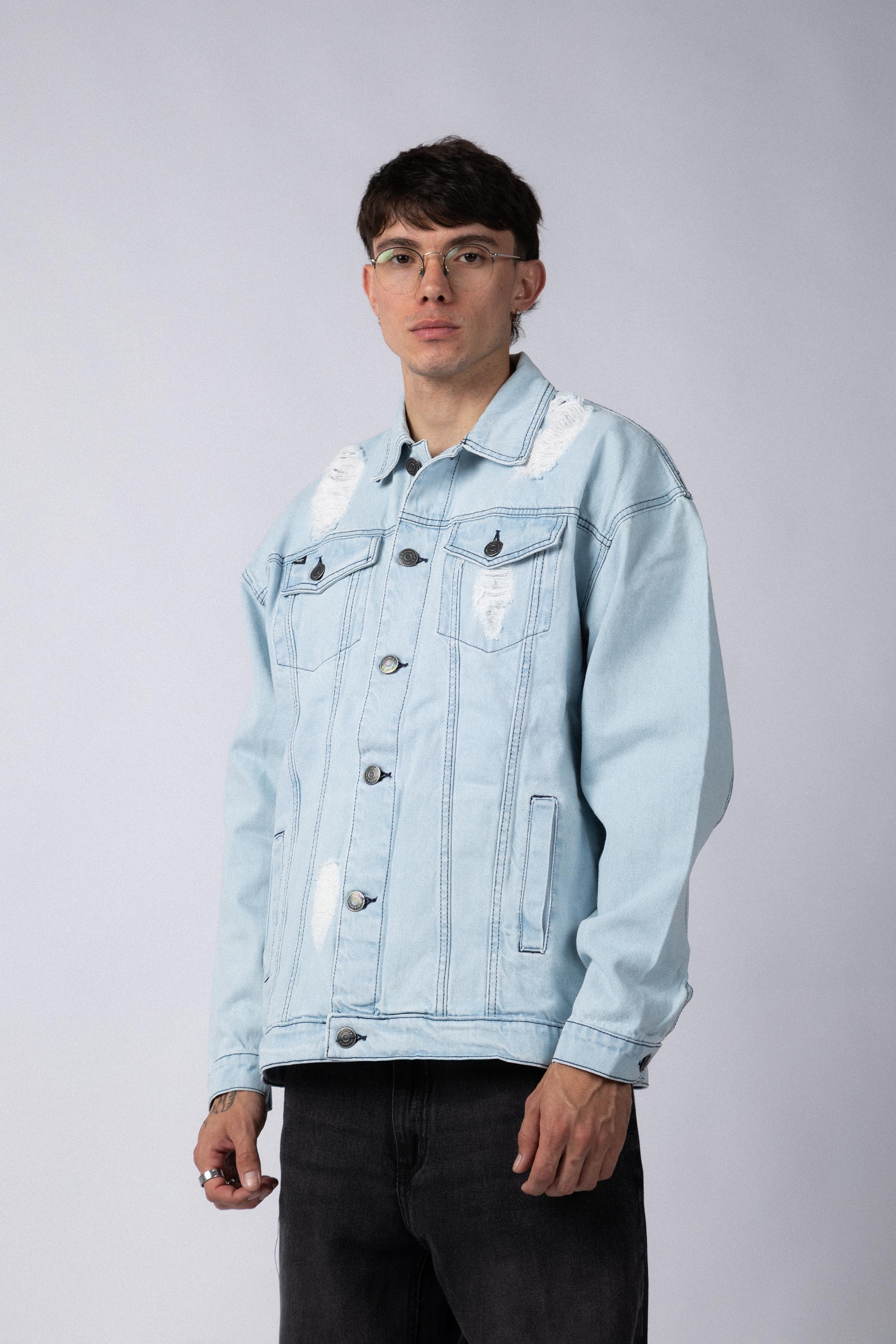 Campera Jean Dylan Tears Sky