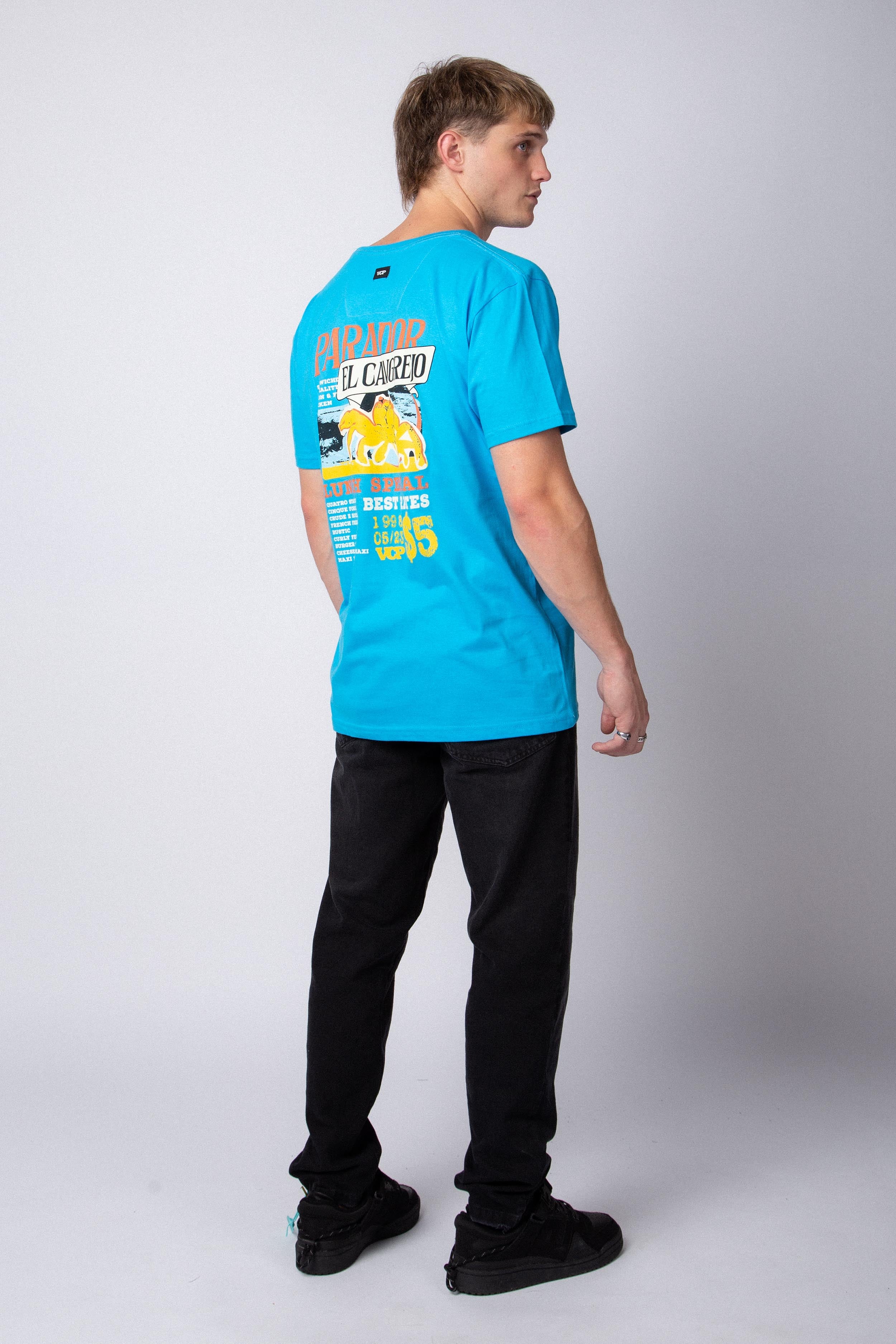 Remera AG Cangrejo Turquesa