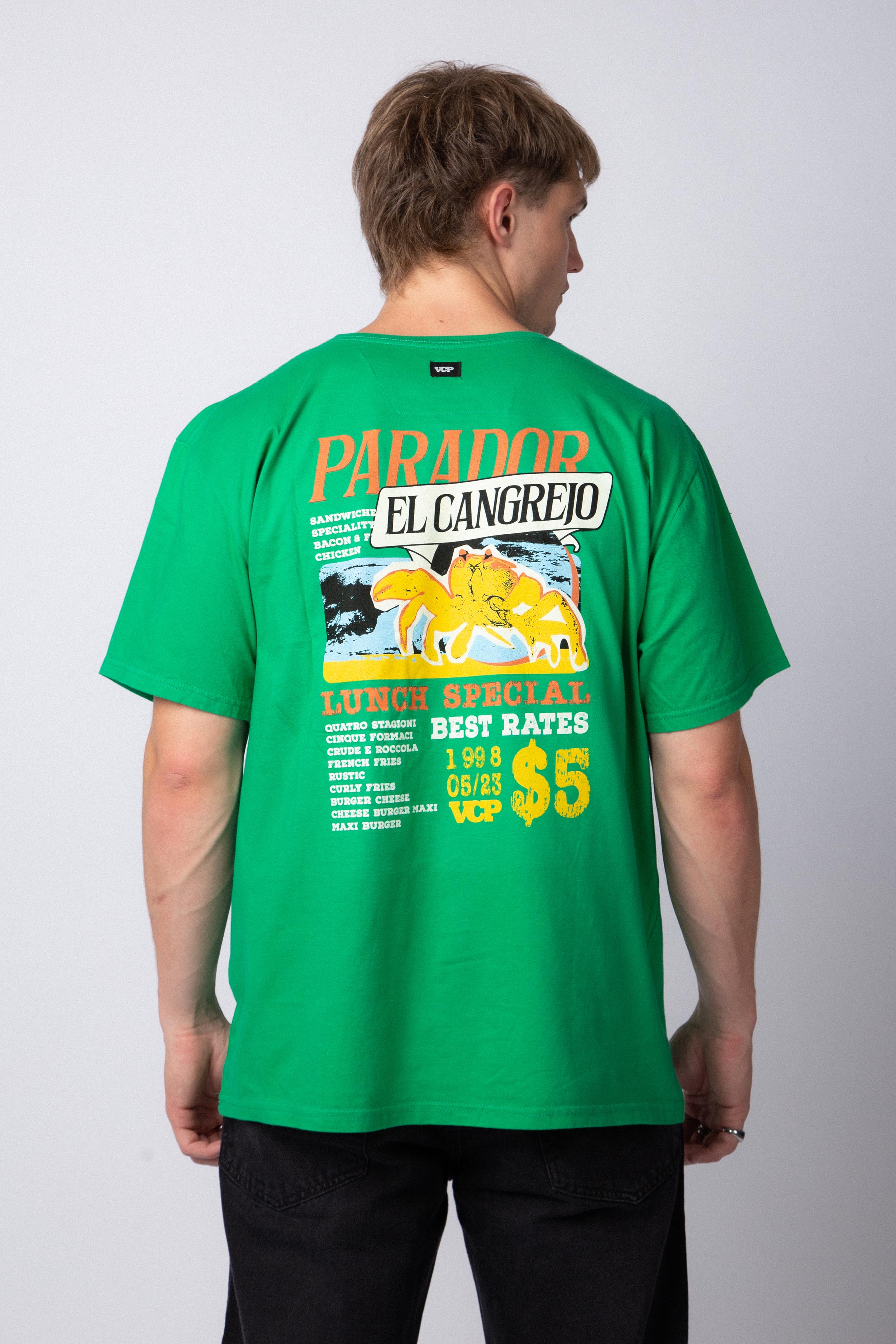 Remera AG Cangrejo Verde