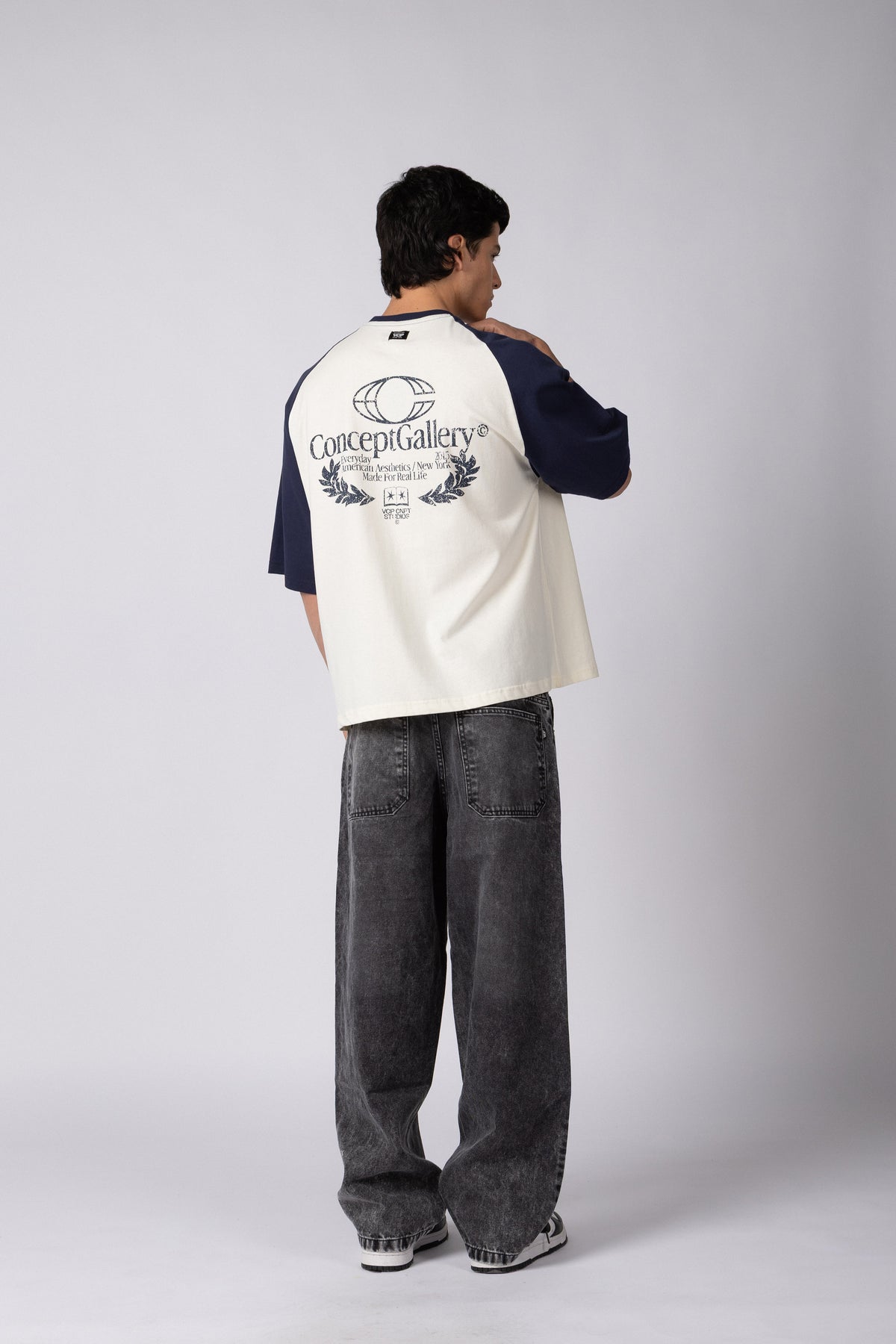 Remera Ace Canvas Navy