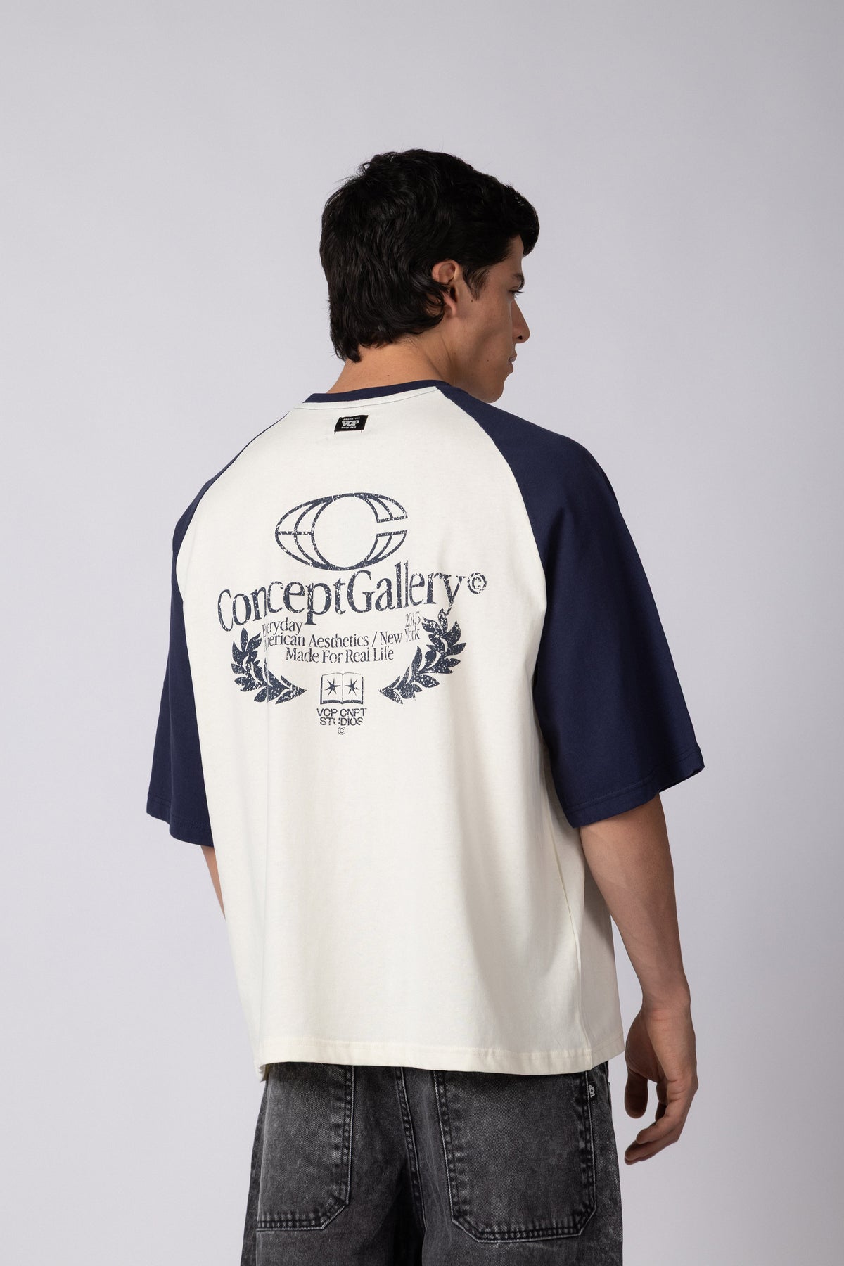 Remera Ace Canvas Navy