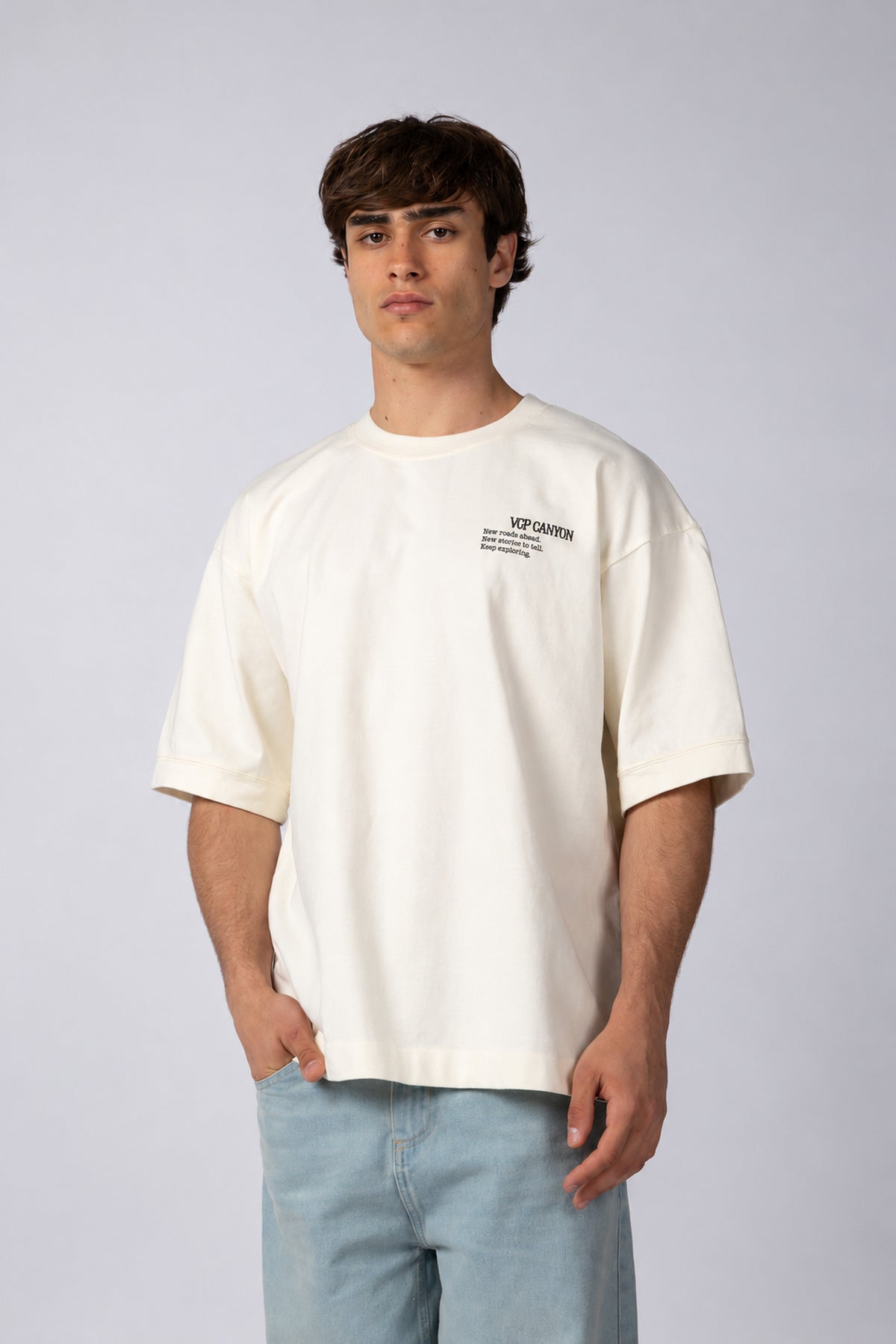 Remera HR Canyon Crudo