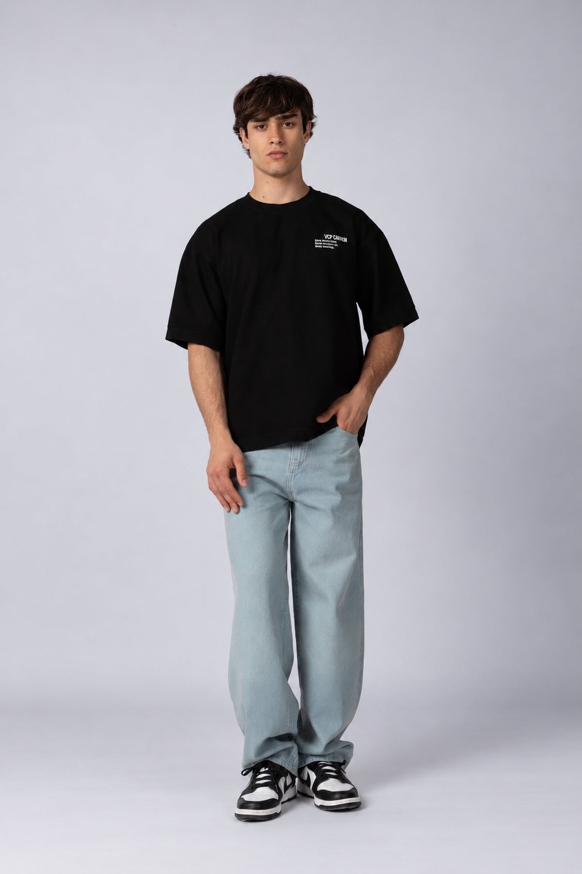 Remera HR Canyon Negra