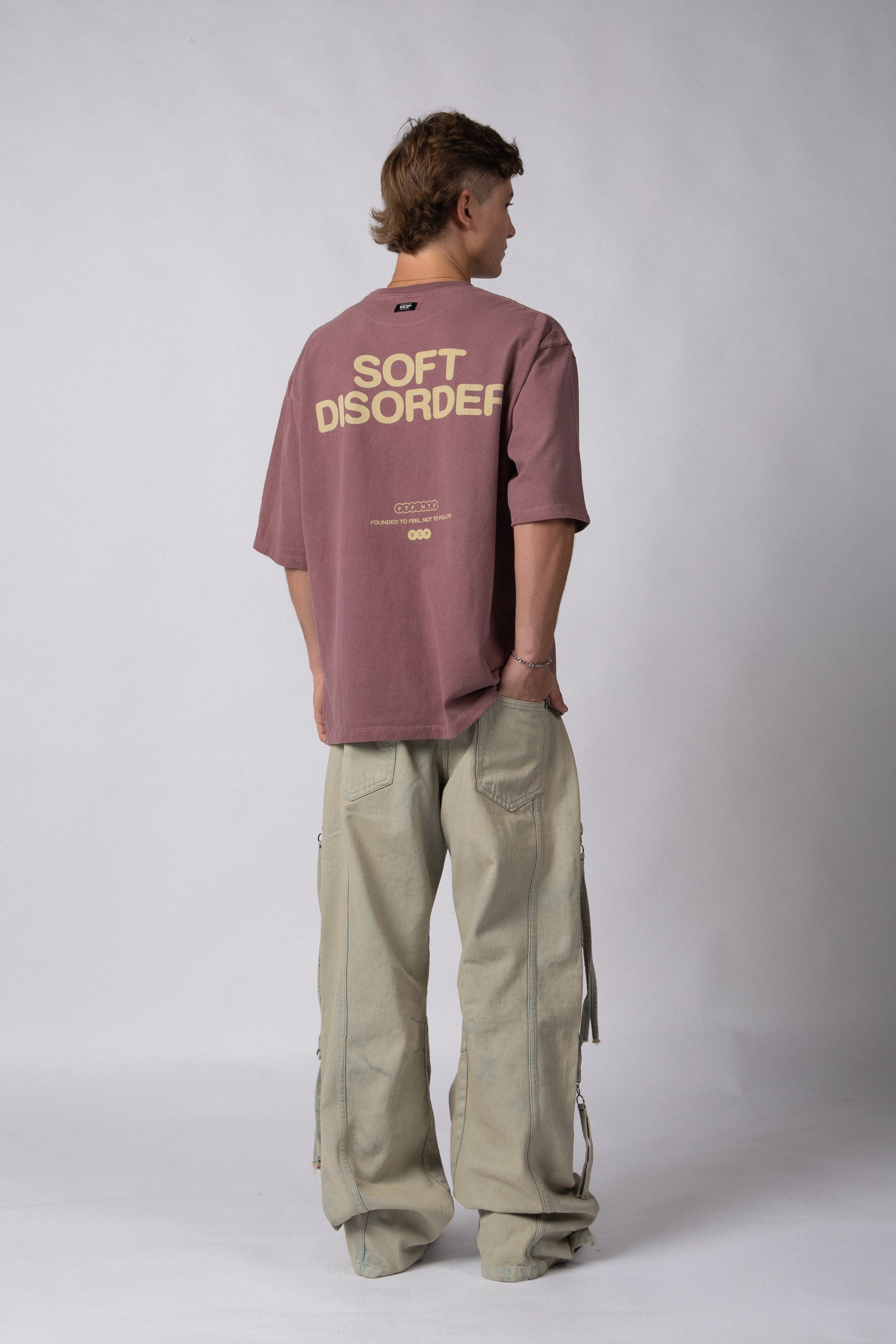 Jean Baggy Jelen Celeste