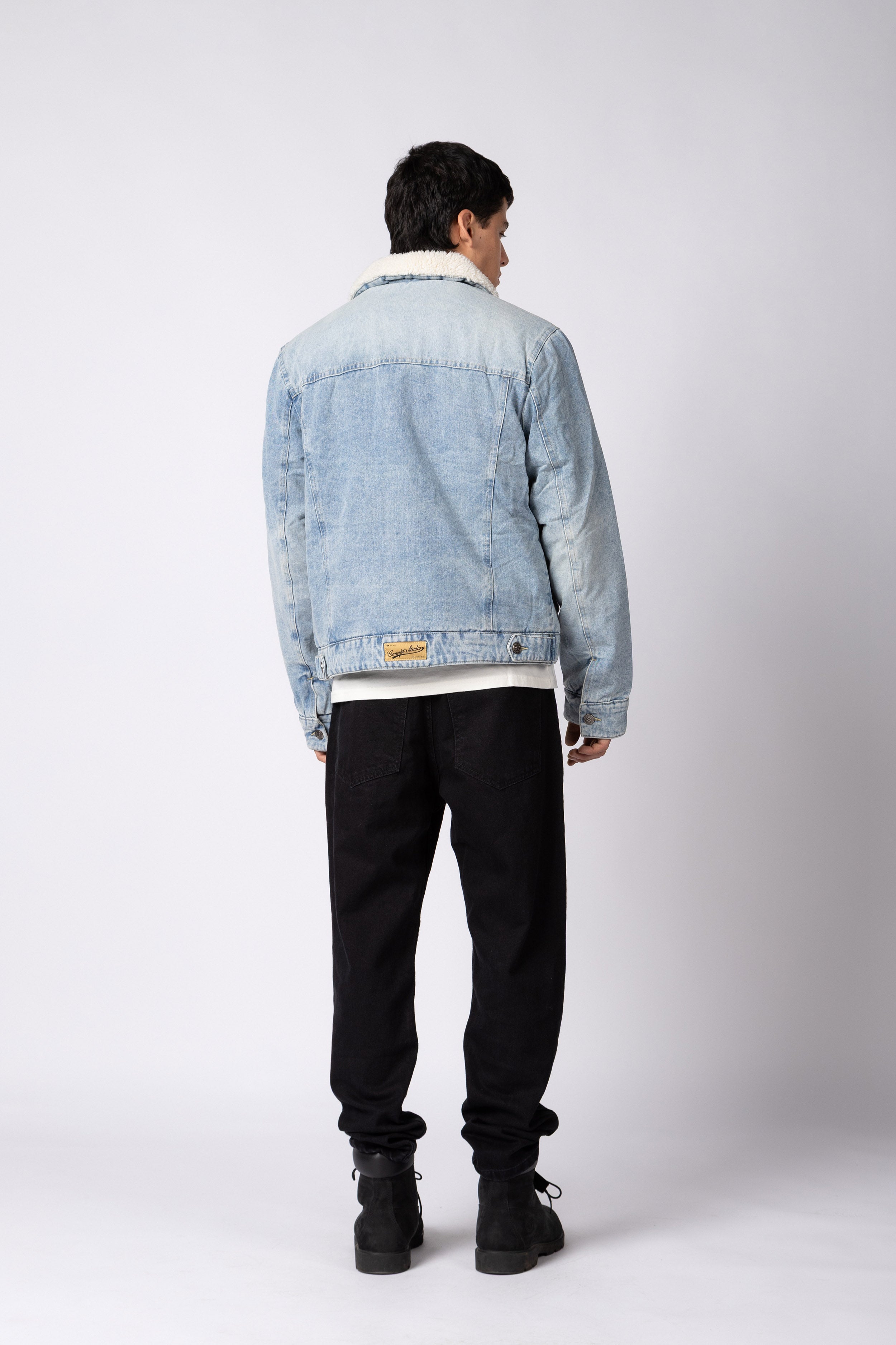 Campera Jean Niva Celeste