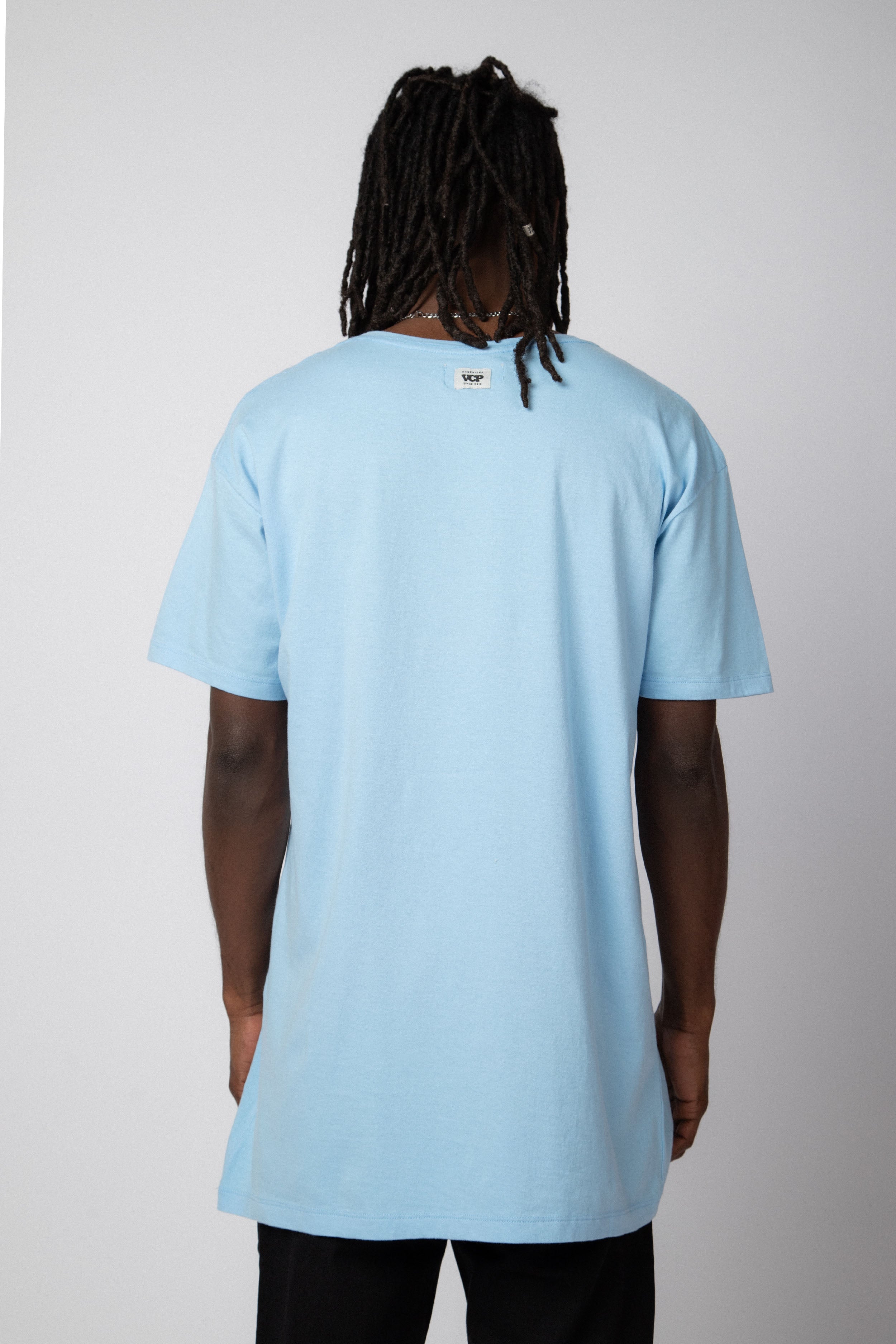 Remera Over-Size Othere Celeste