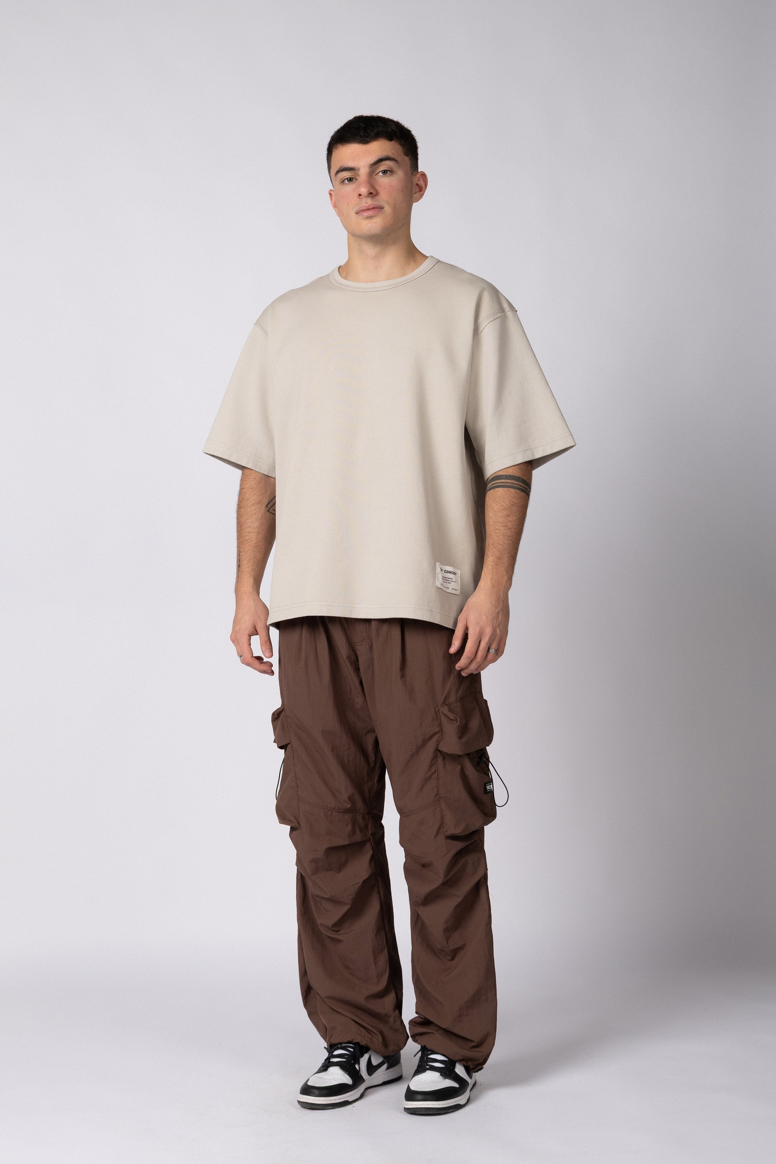 Pantalon Cargo Baggy Hardy Choco