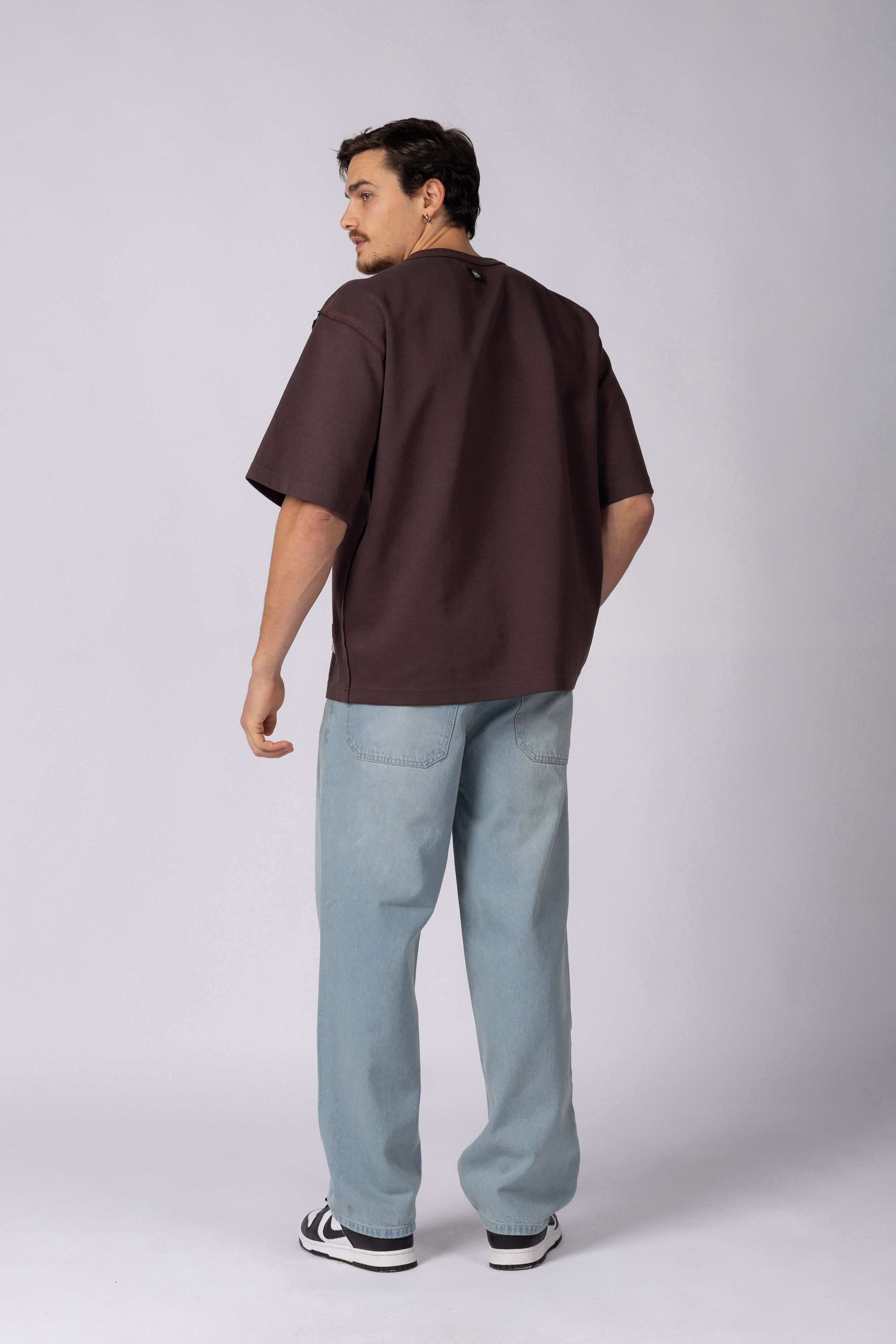 Remera Over Kold Choco
