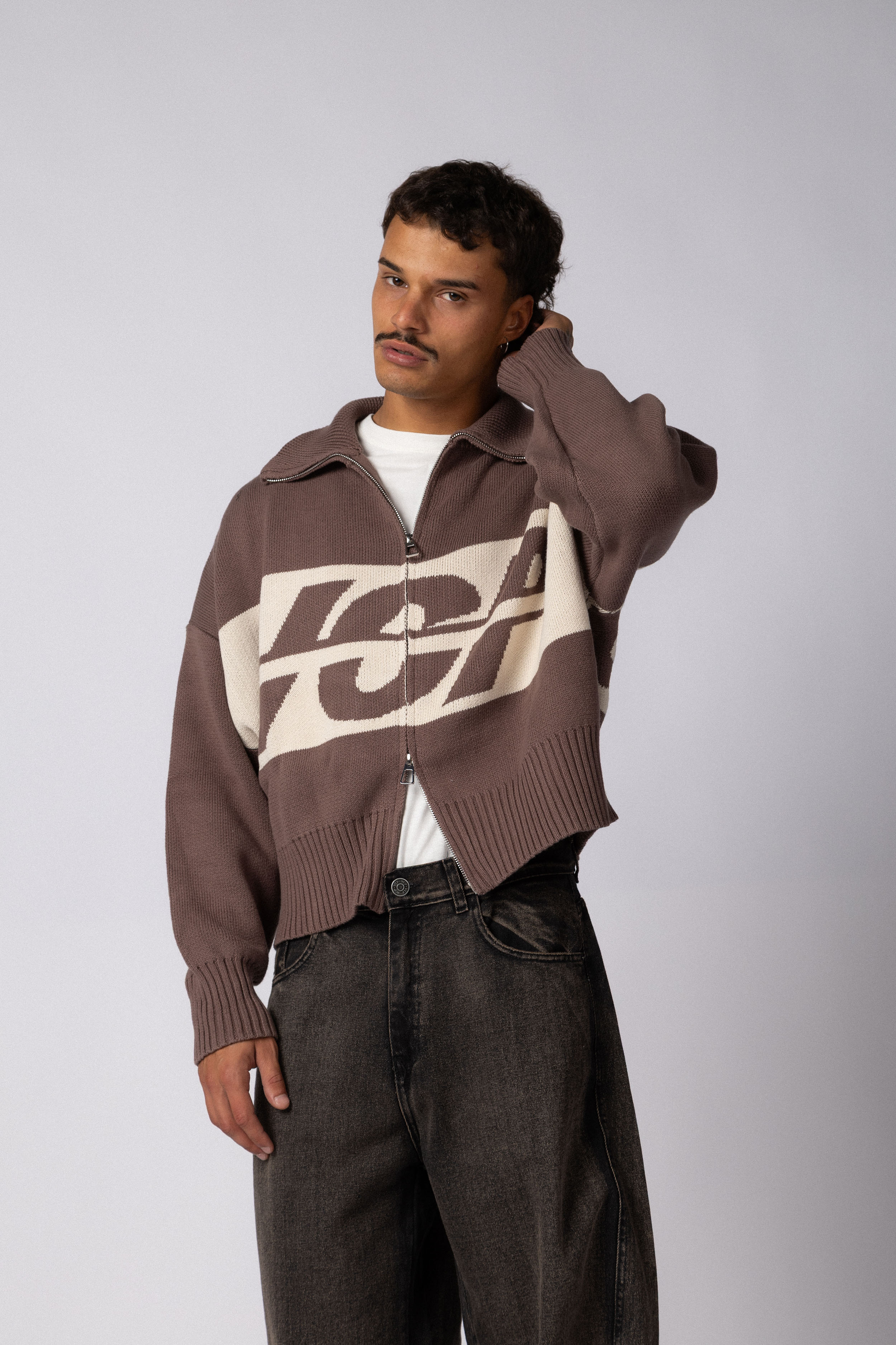 Campera Tejida ID Choco