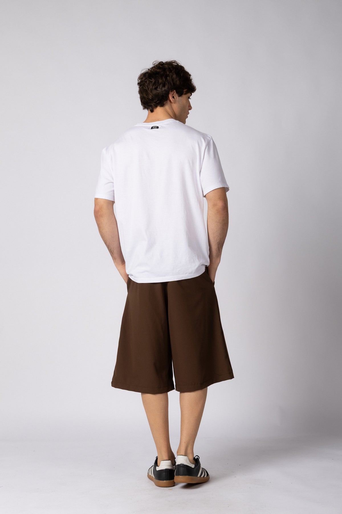Bermuda Sastrero Baggy Harlow Choco