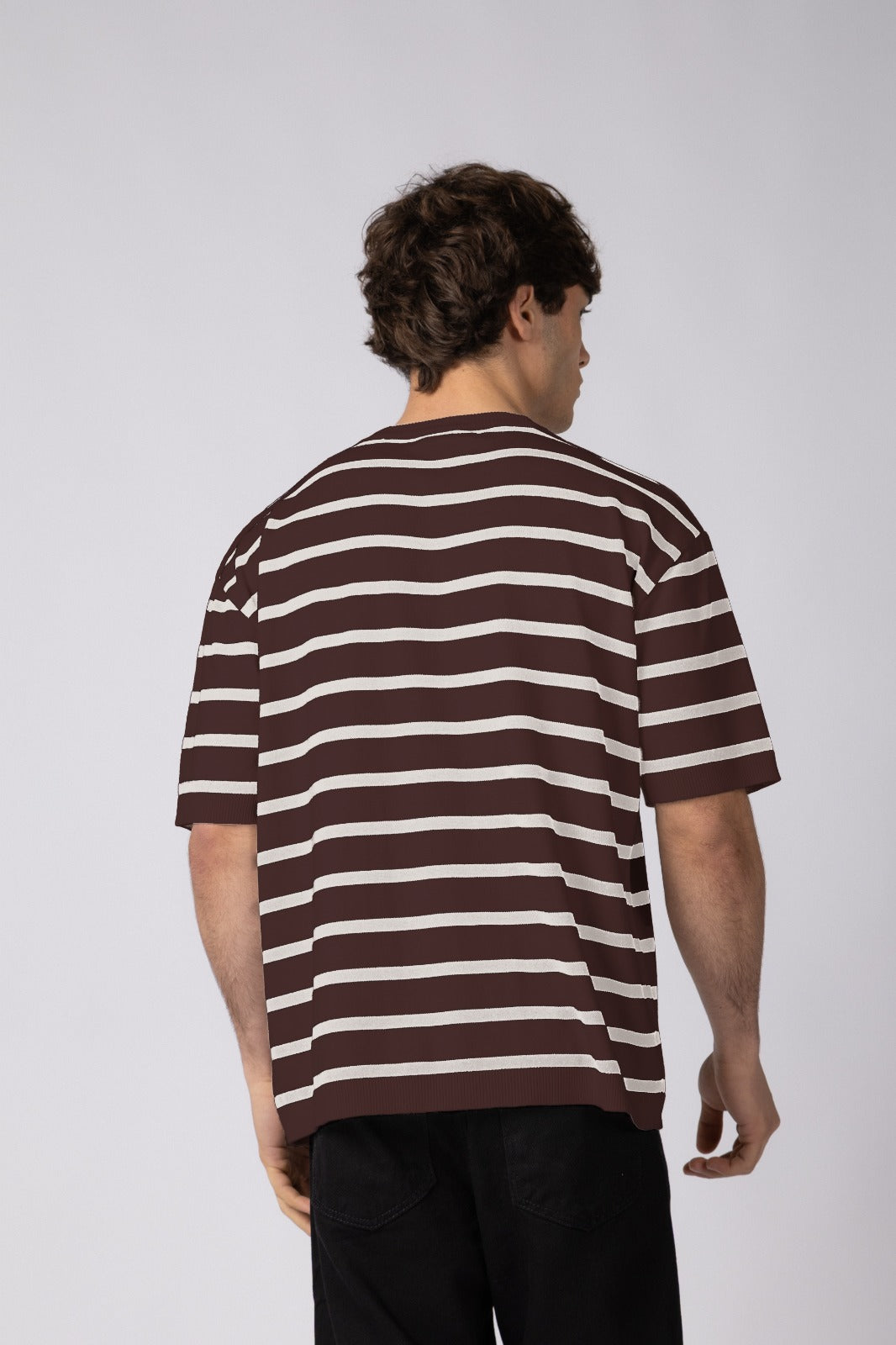 Remera Tejida Kross Choco