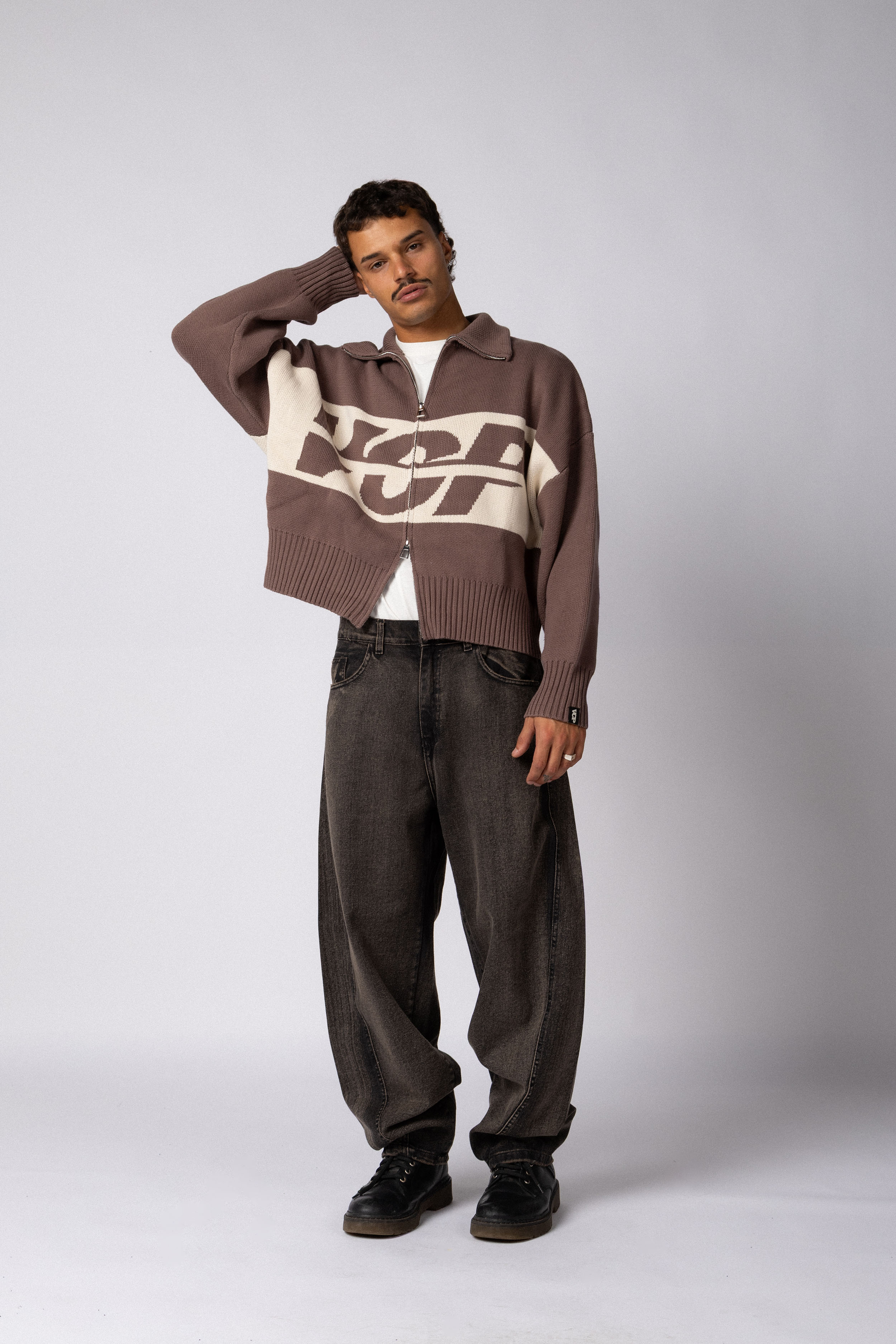 Campera Tejida ID Choco