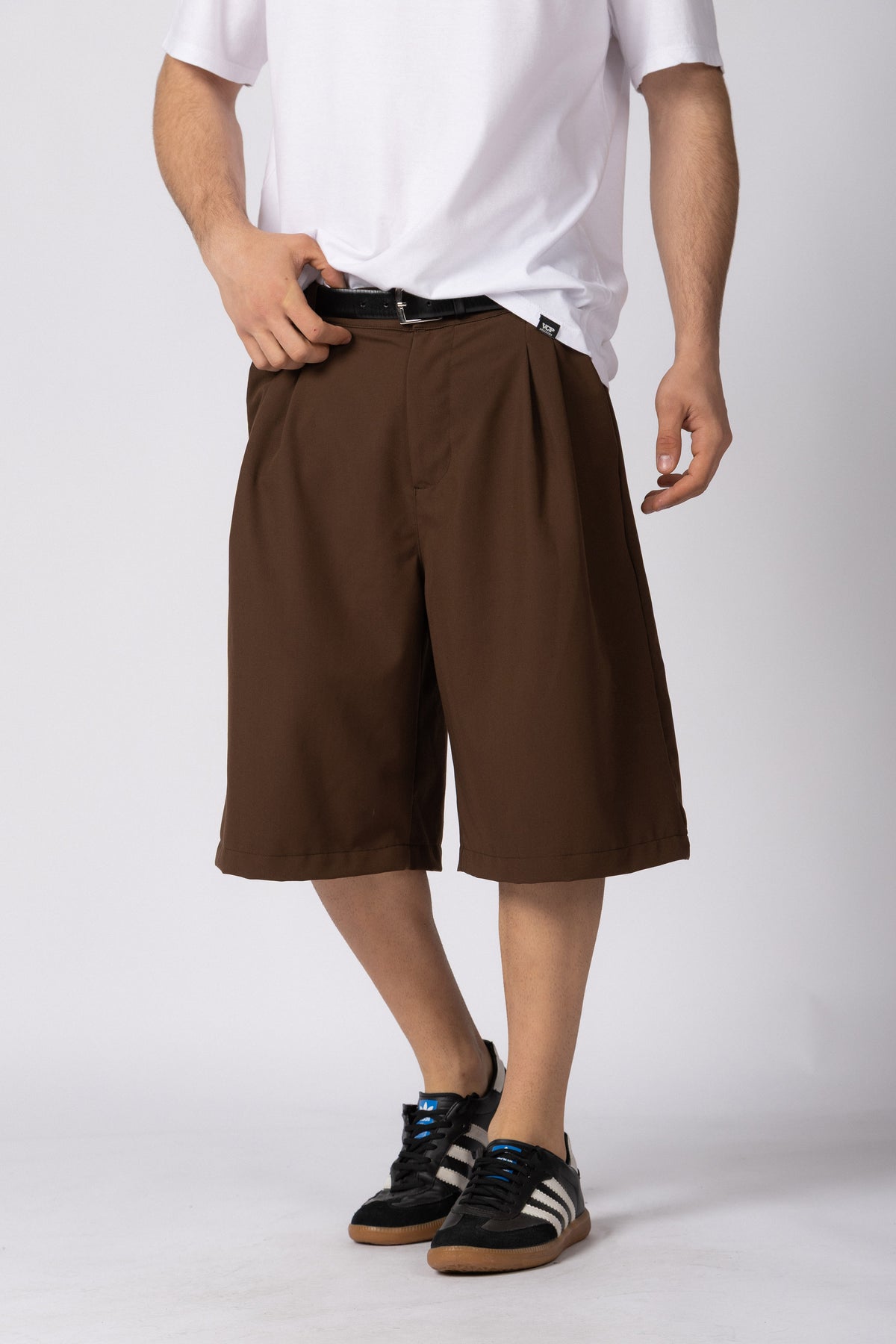 Bermuda Sastrero Baggy Harlow Choco