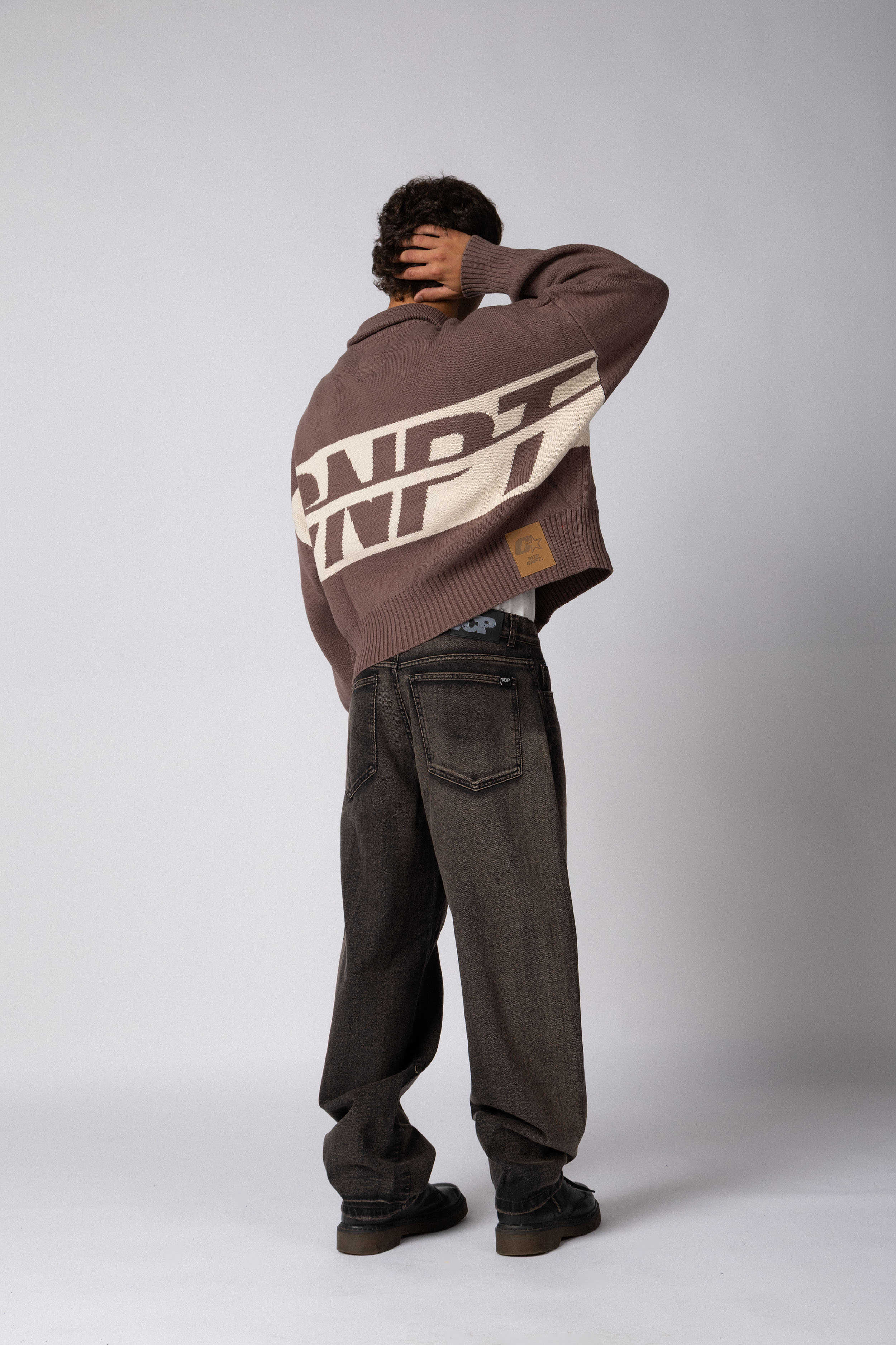 Campera Tejida ID Choco