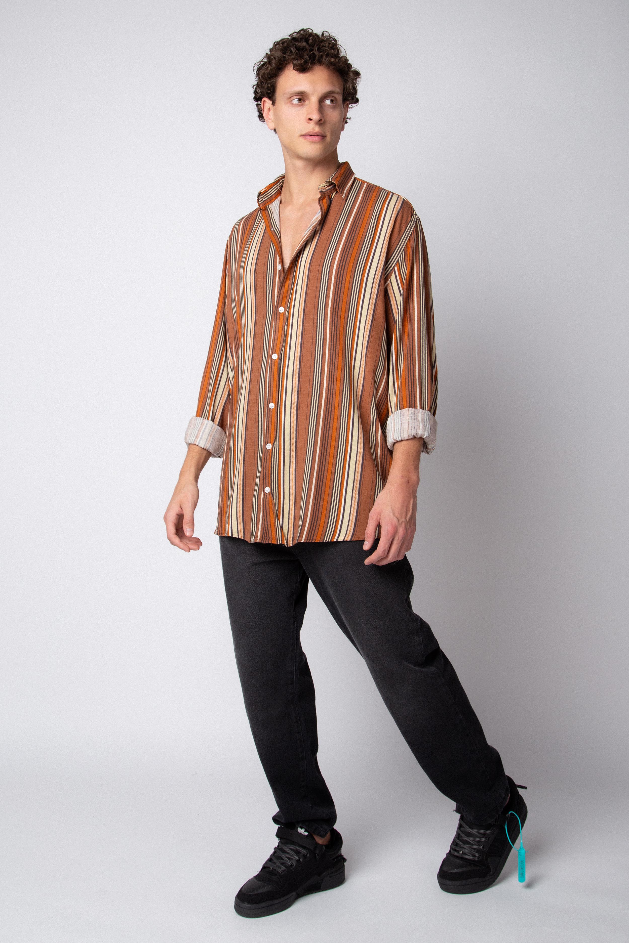 Camisa Manga Larga Barents Choco