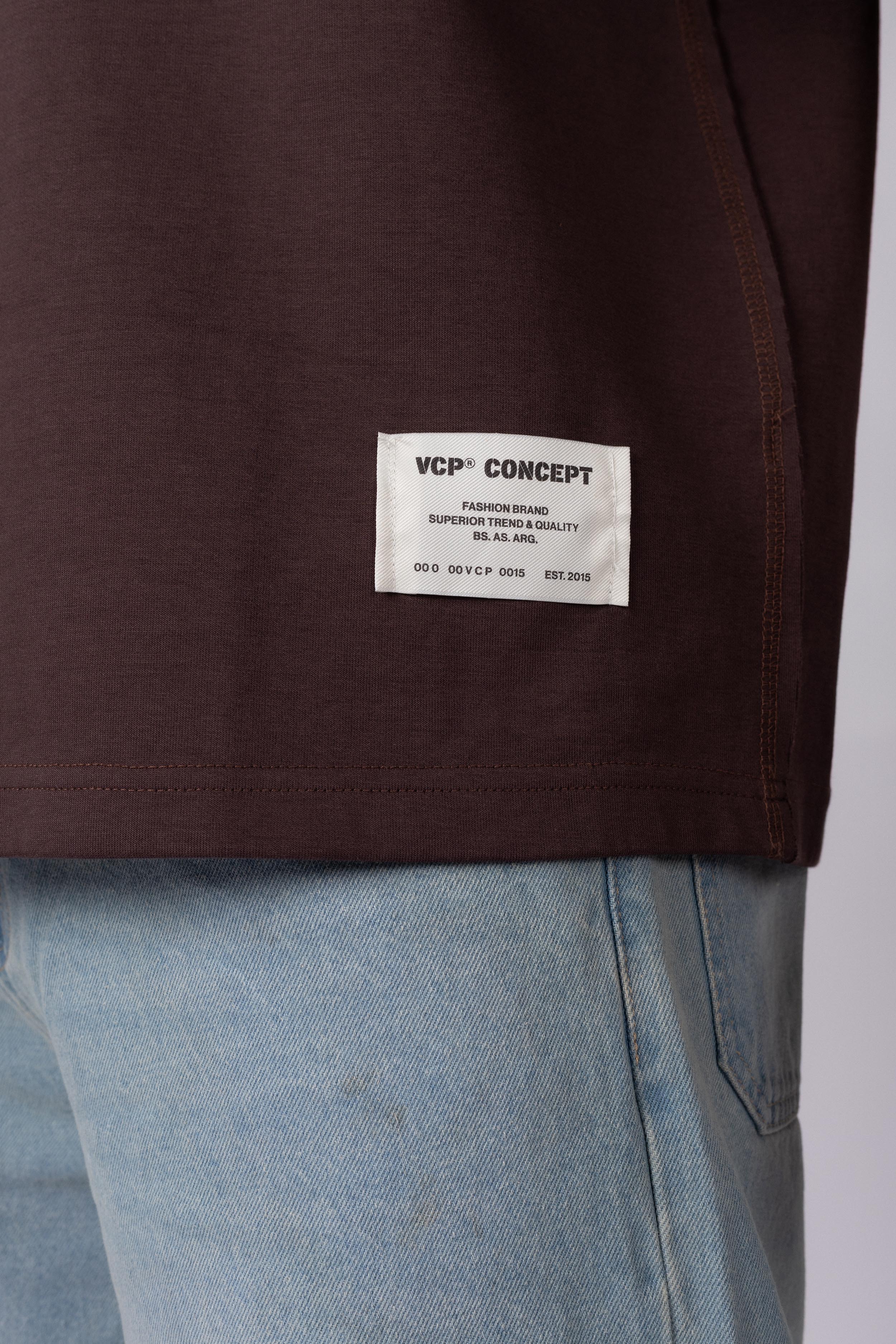 Remera Over Kold Choco