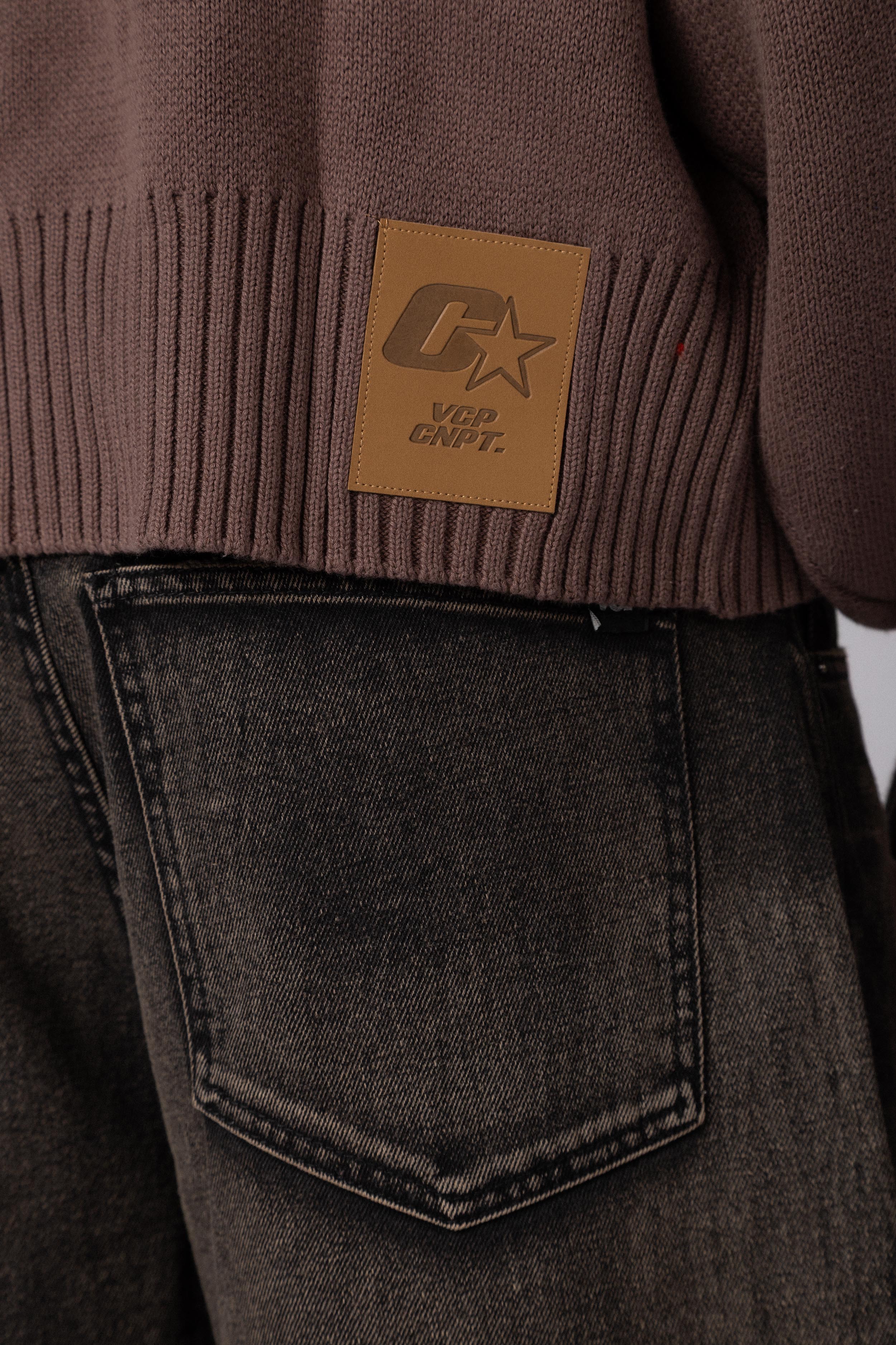 Campera Tejida ID Choco