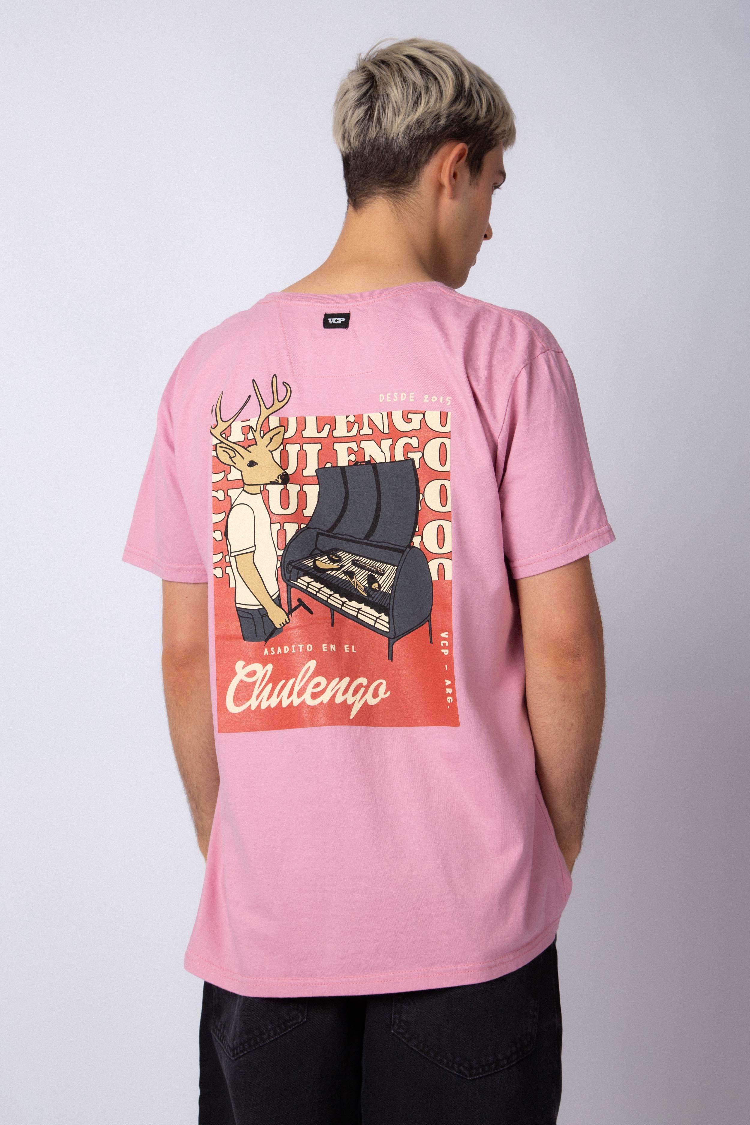 Remera AG Chulengo Rosa