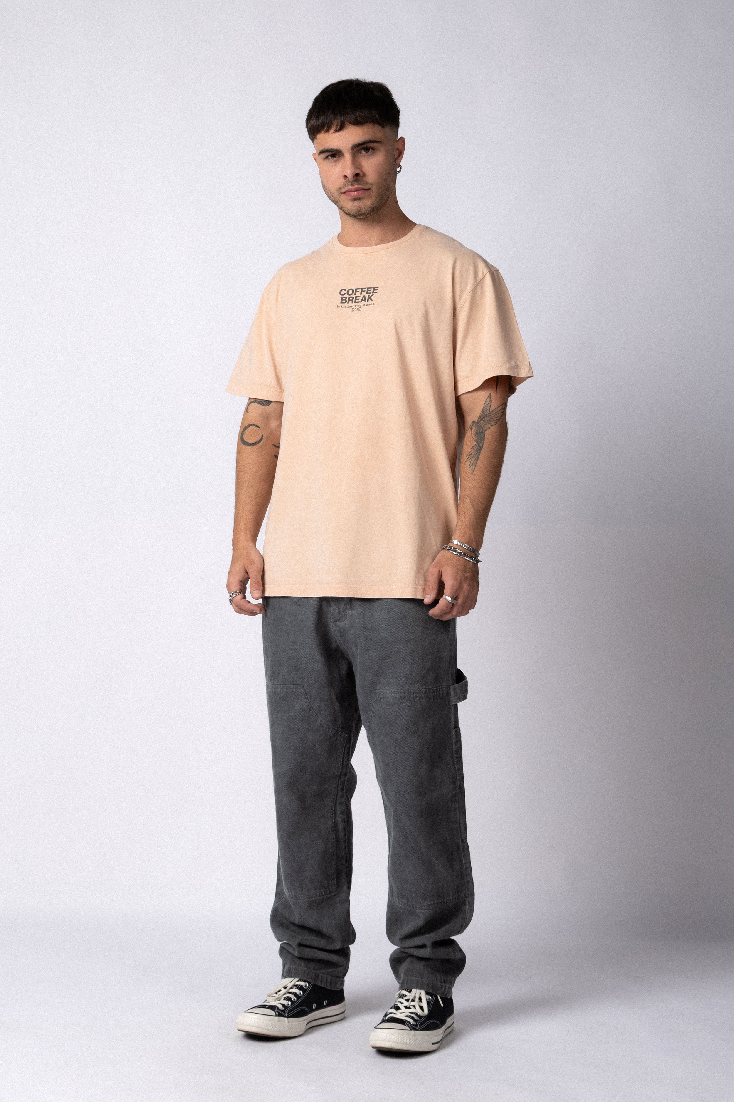 Remera DB Coffee Beige