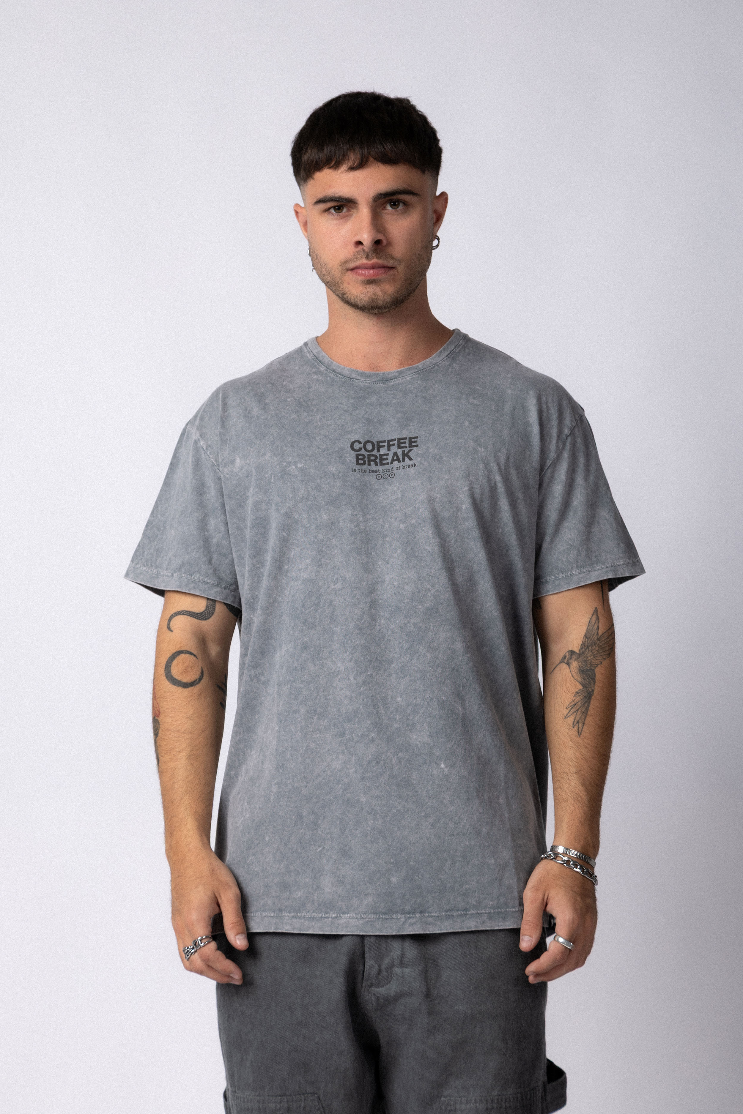 Remera DB Coffee Gris