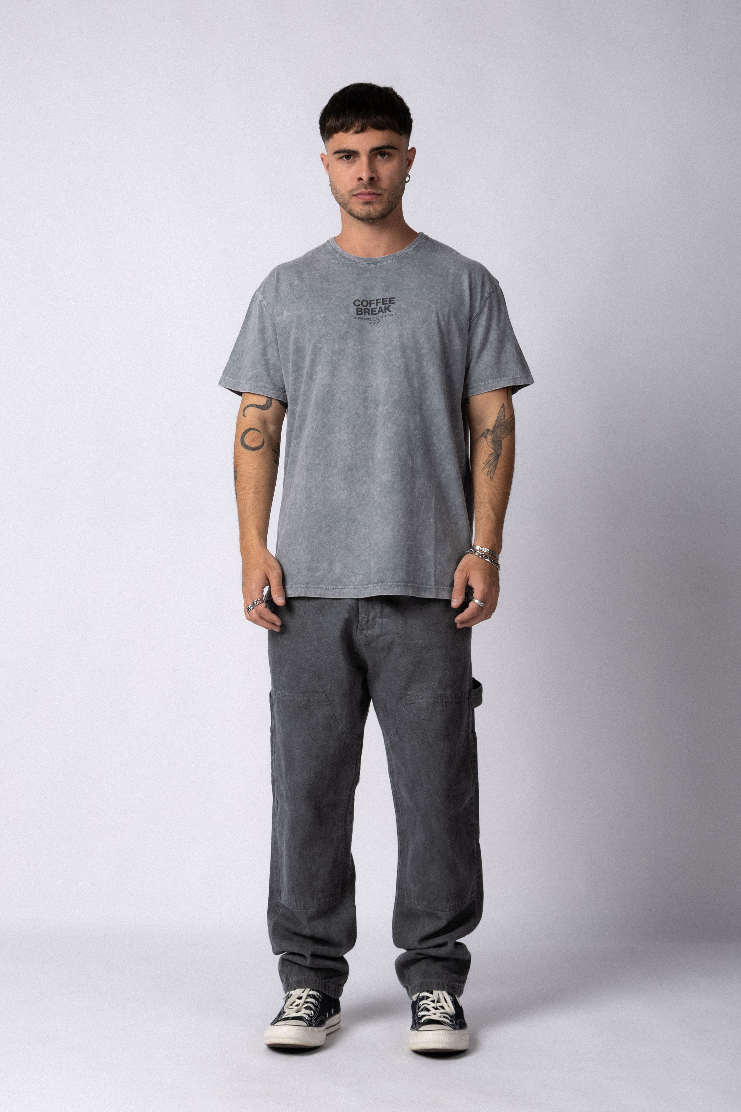 Remera DB Coffee Gris