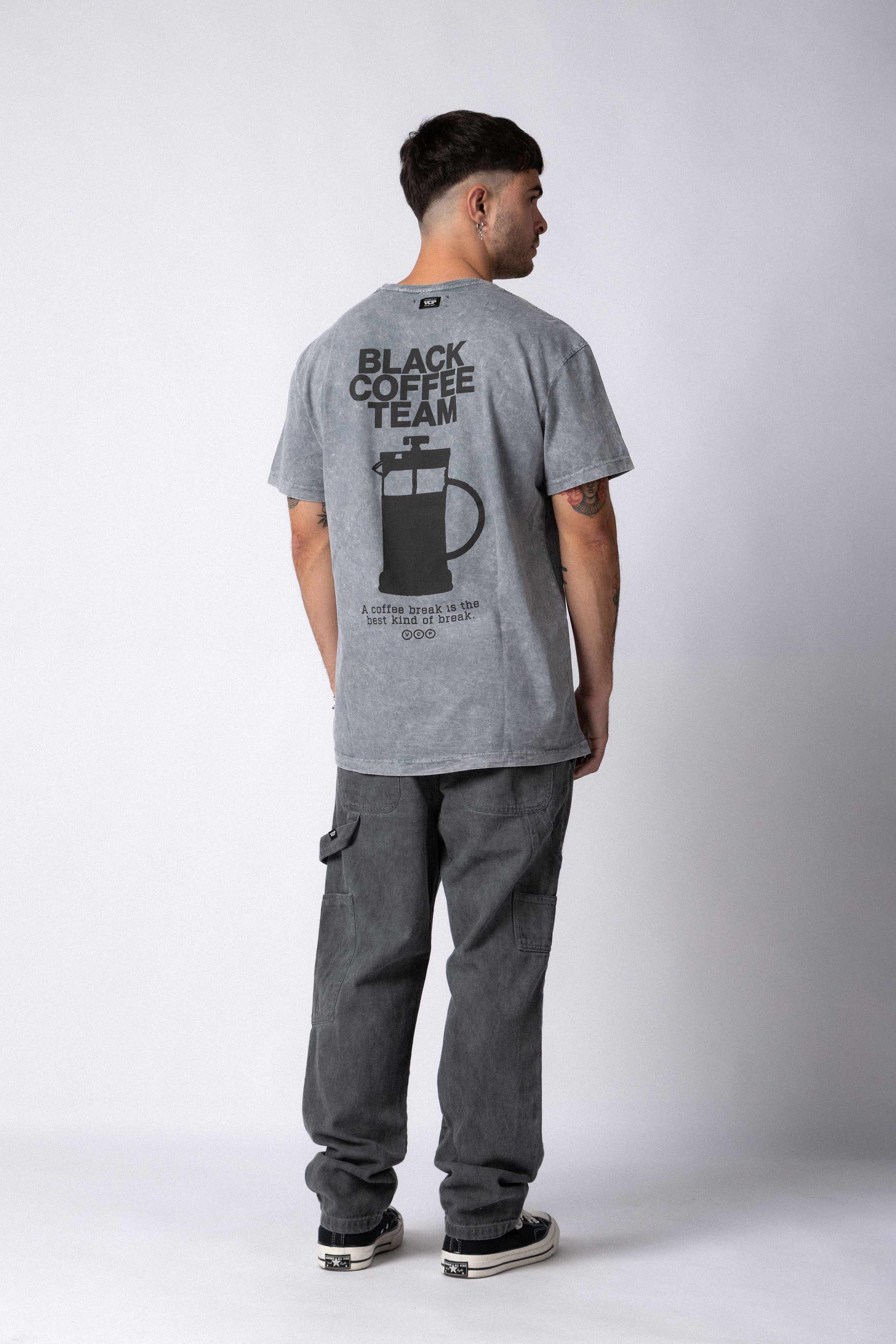 Remera DB Coffee Gris