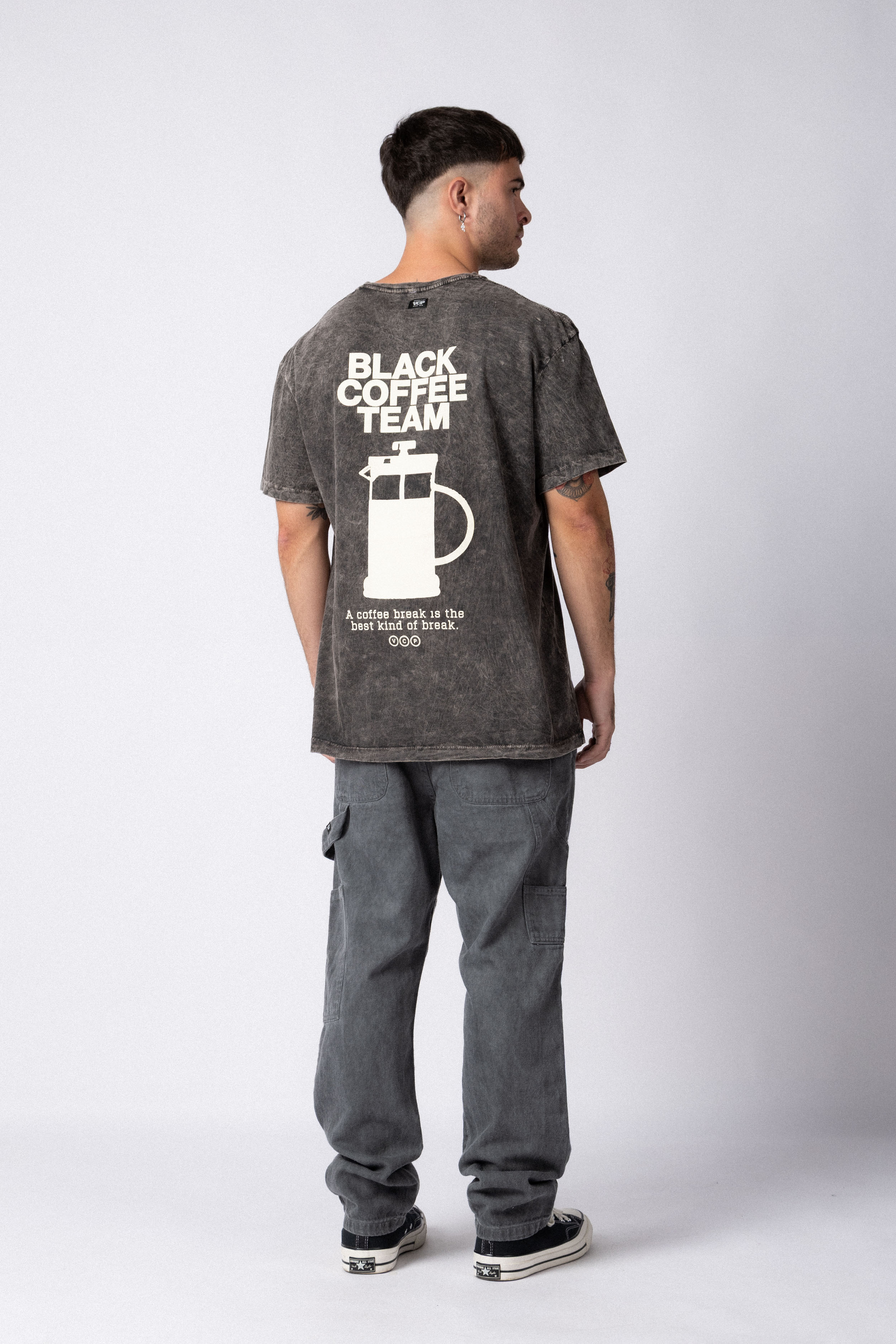 Remera DB Coffee Negra