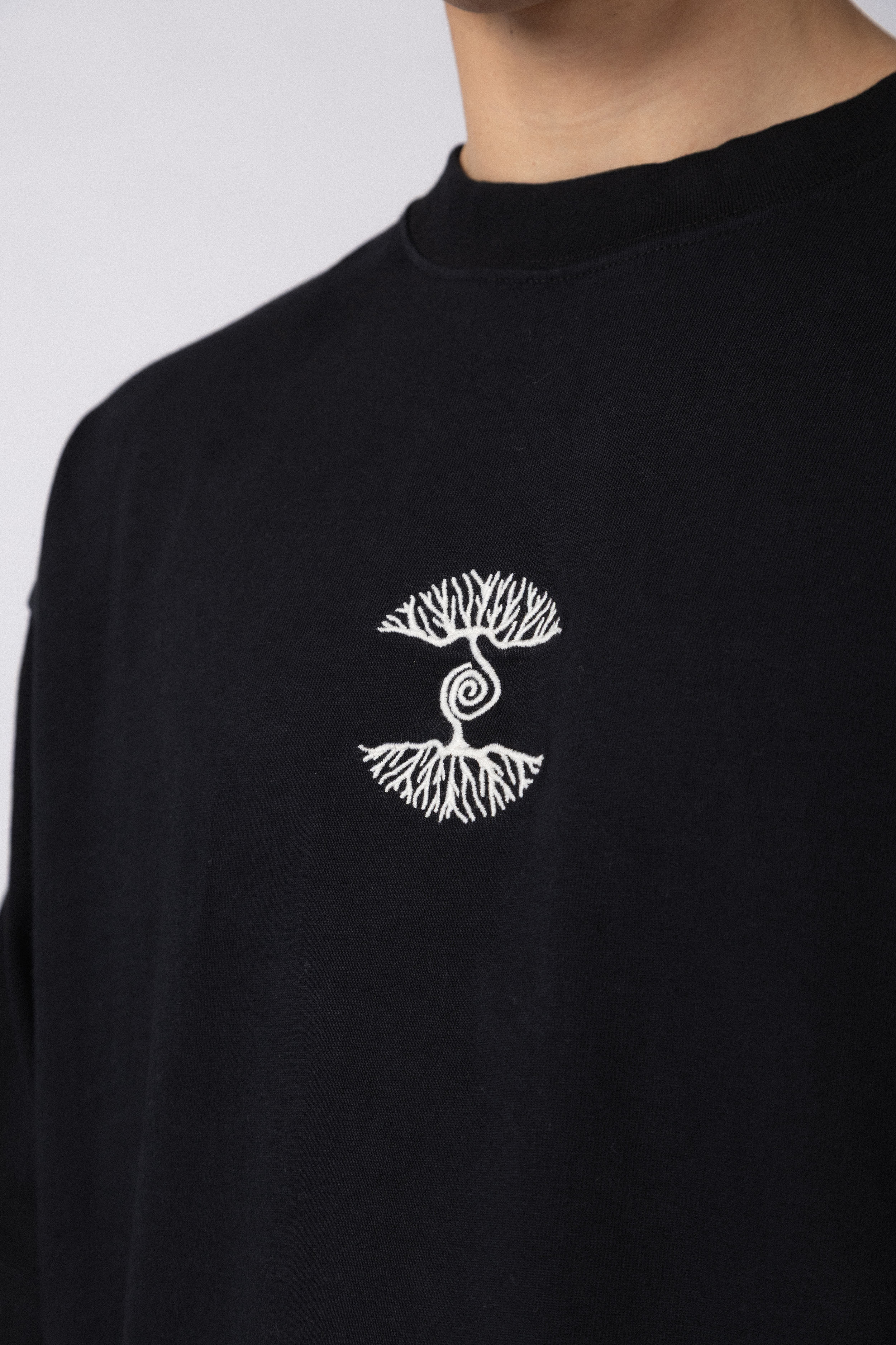 Remera Over GR Connect Negra