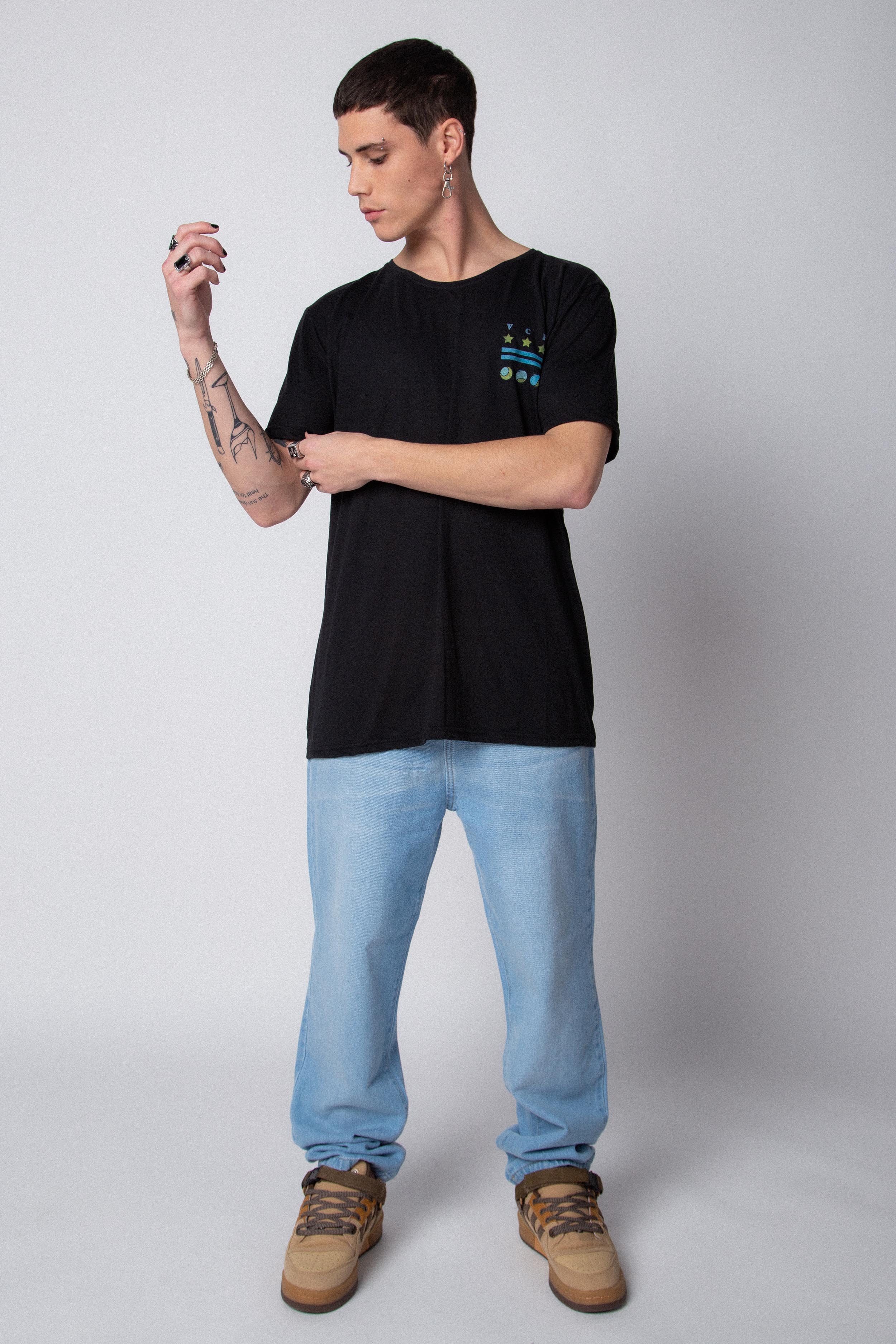 Remera Copa Davis Negra