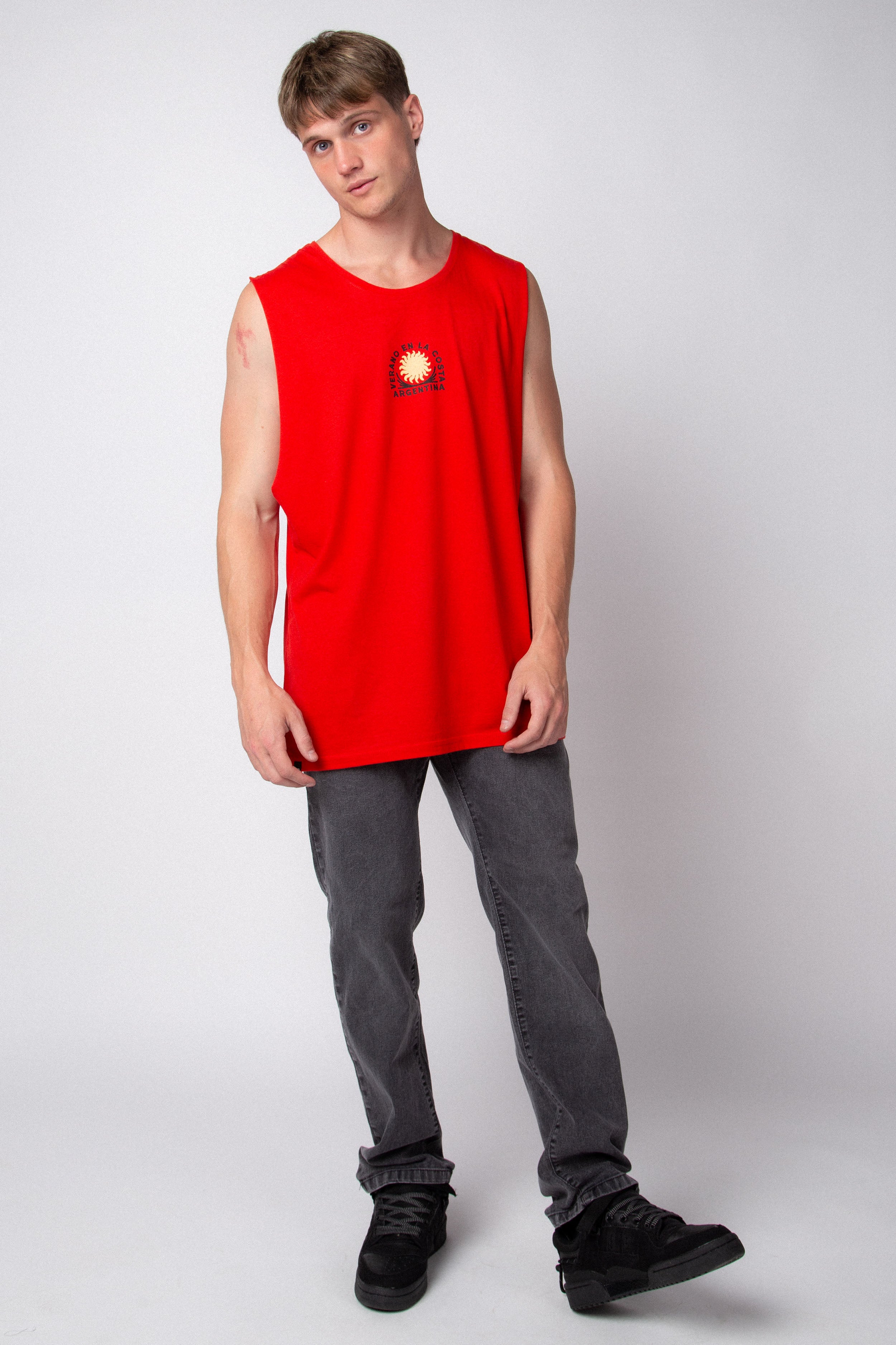 Musculosa Sudadera Costa Roja