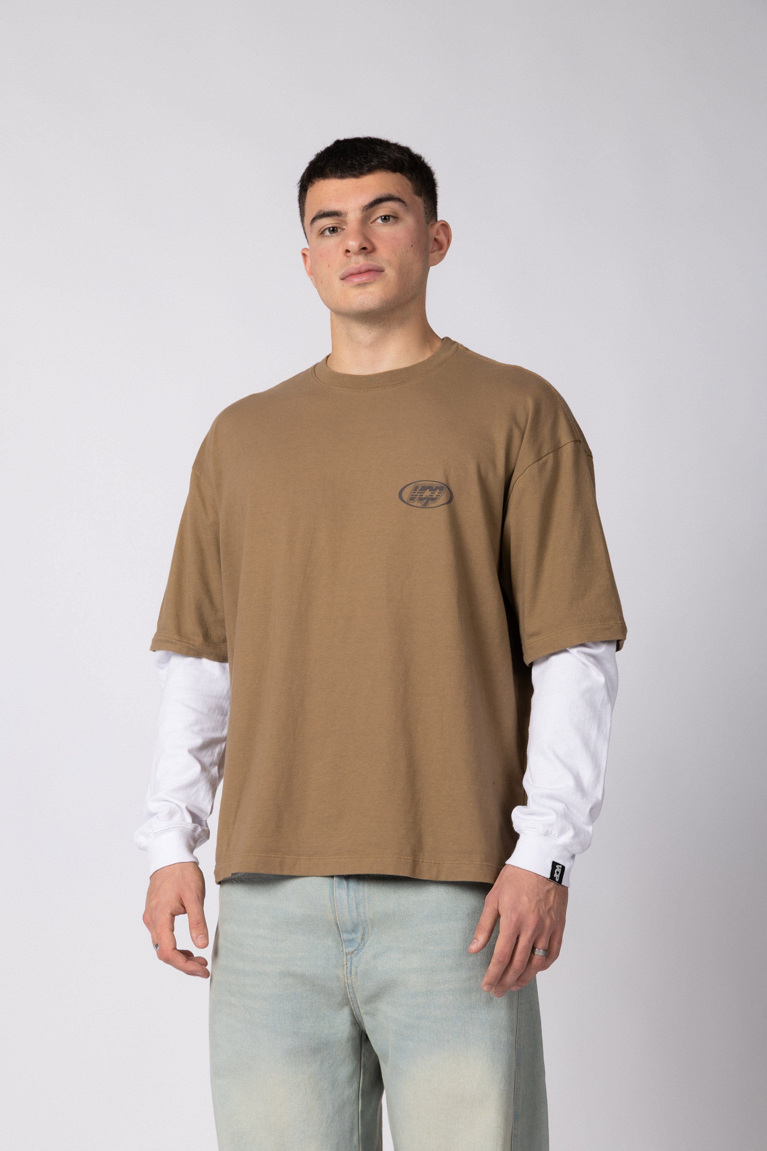 Remera Manga Larga DBLE Create Moka