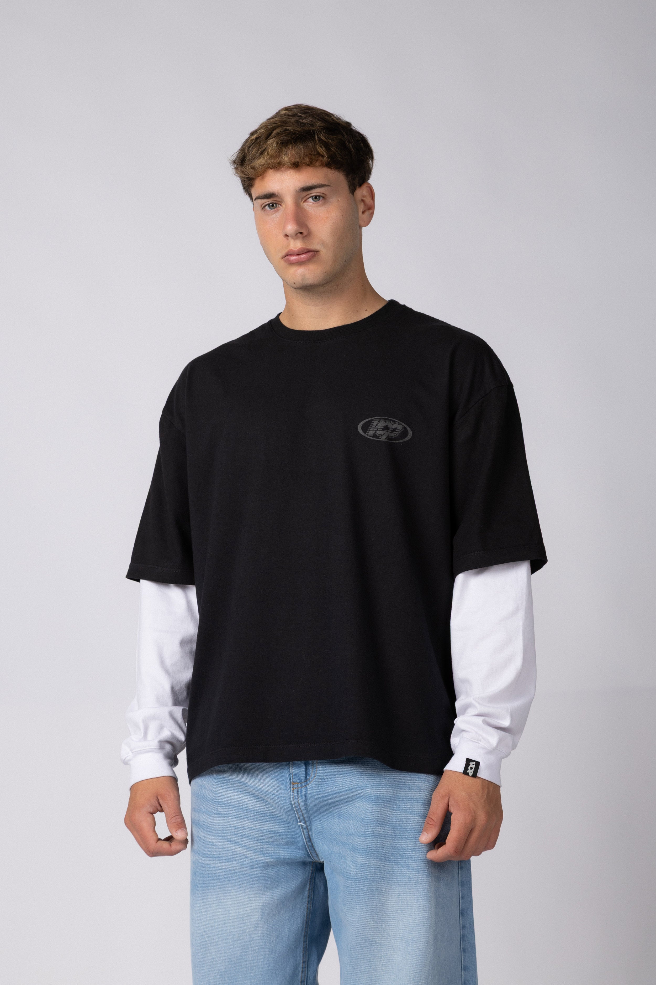 Remera Manga Larga DBLE Create Negra
