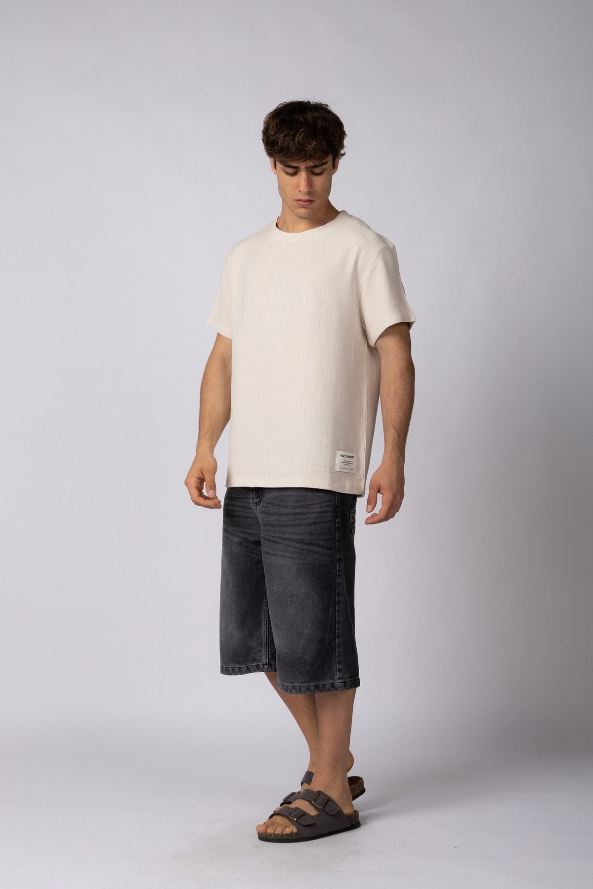 Remera Lino Giel Crudo