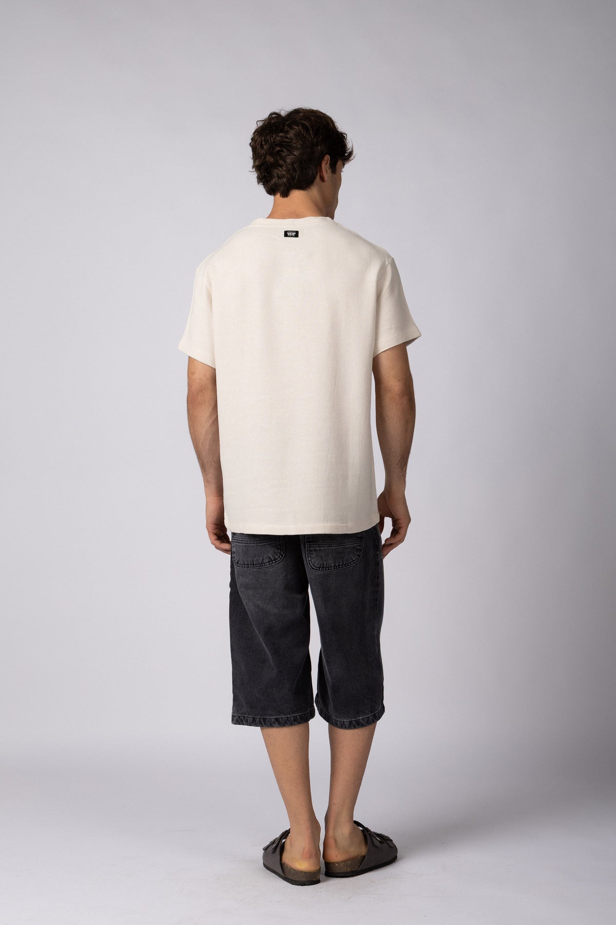 Remera Lino Giel Crudo