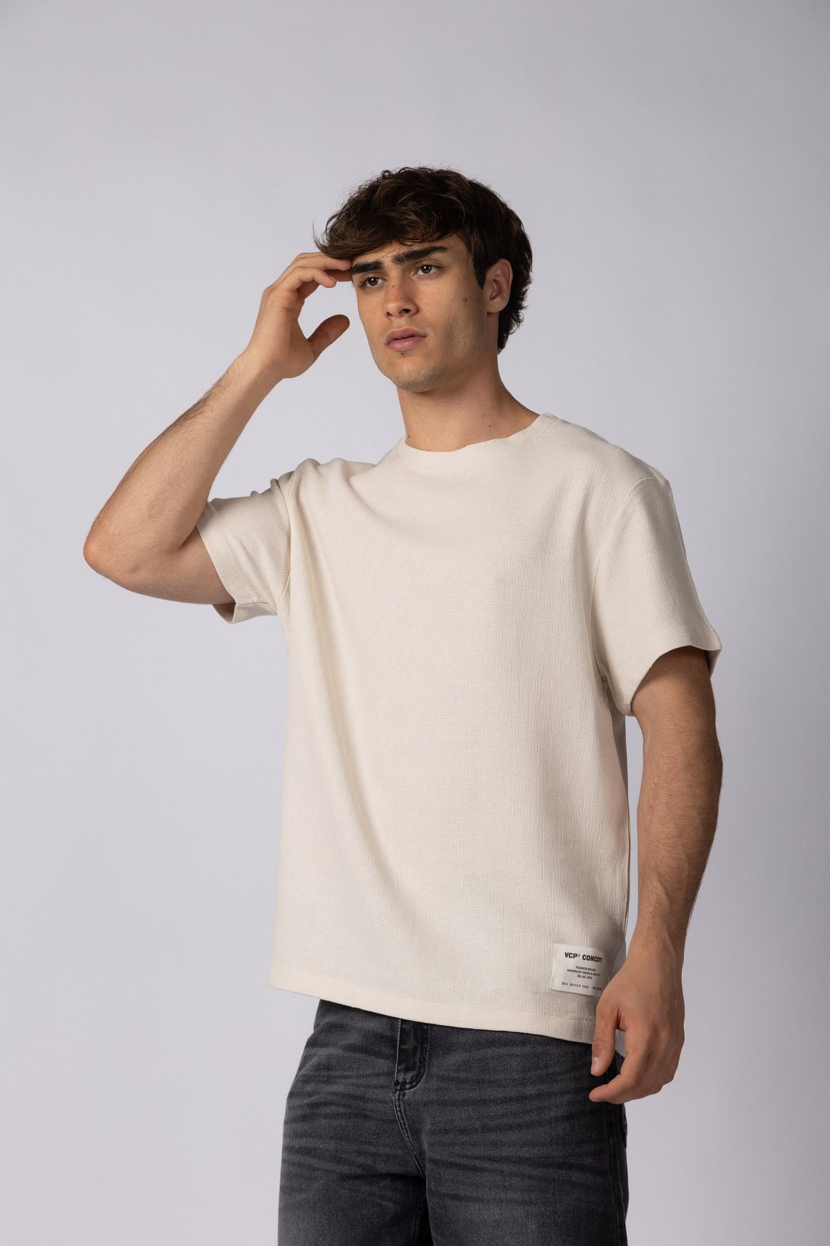 Remera Lino Giel Crudo