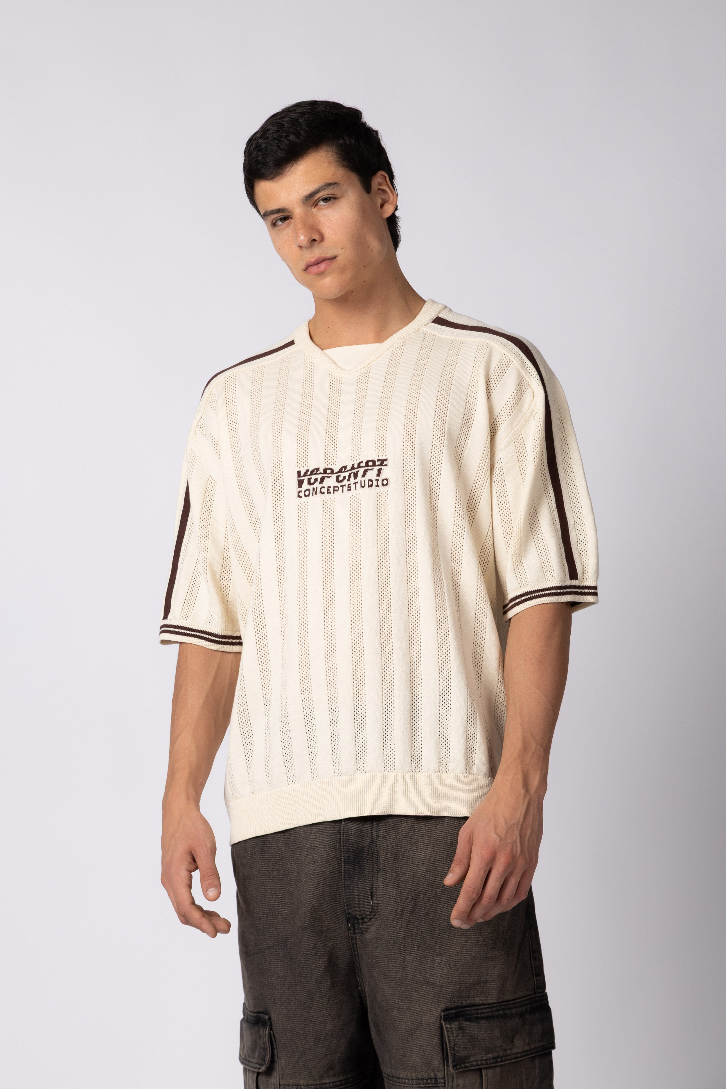 Remera Tejida Sport Crudo