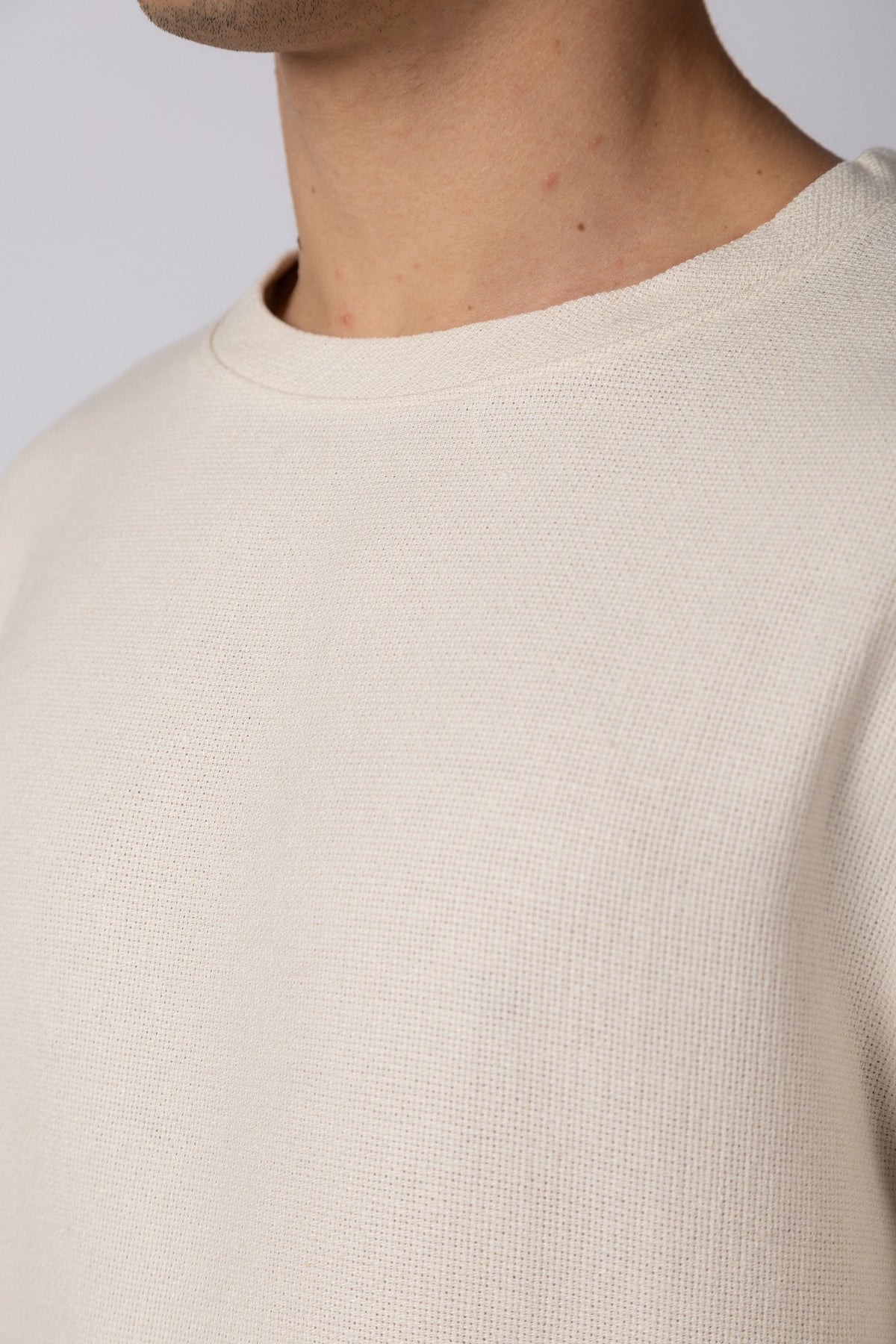 Remera Lino Giel Crudo
