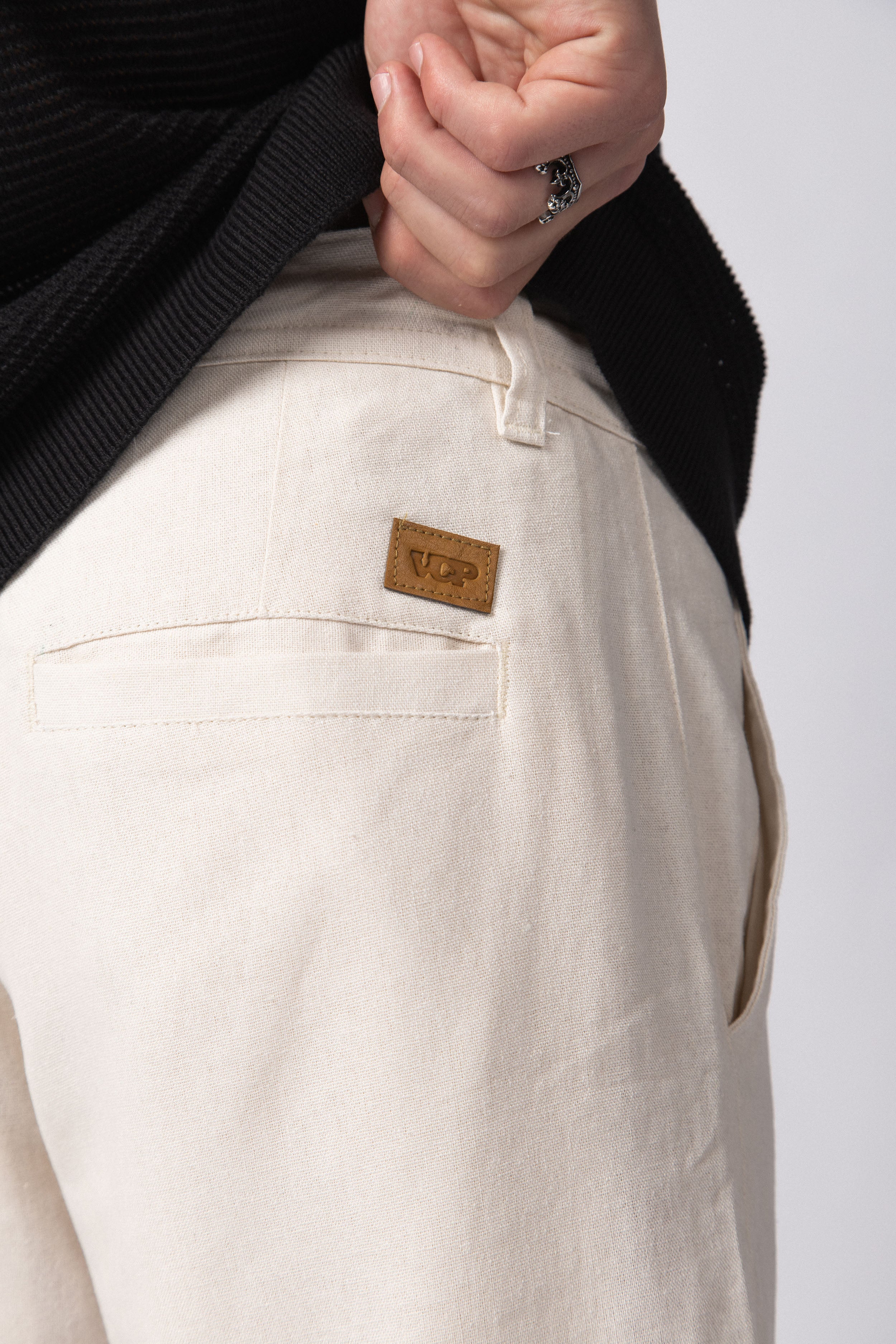 Bermuda Lino Rex Crudo