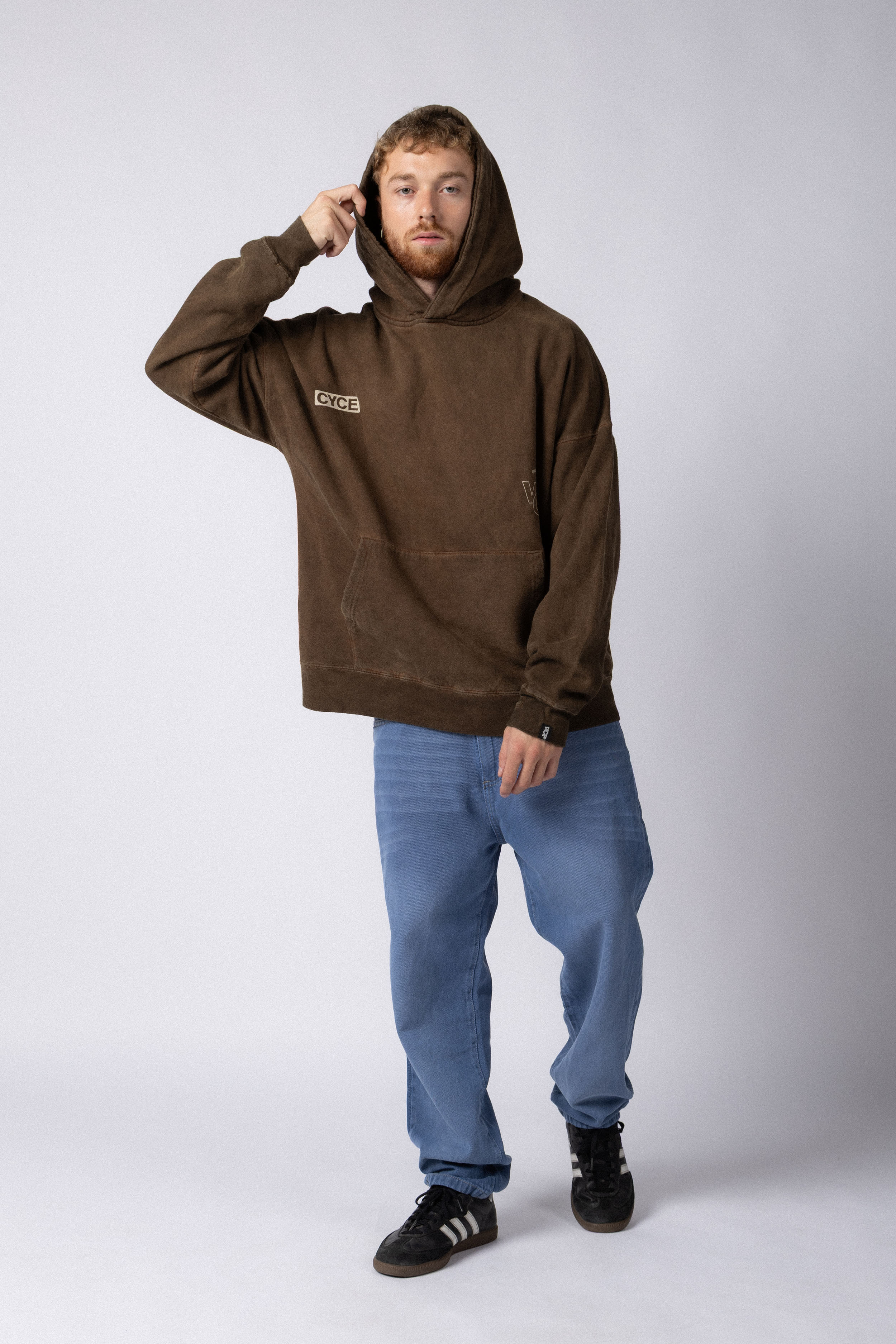 Buzo Canguro Over Jax Cyce Choco