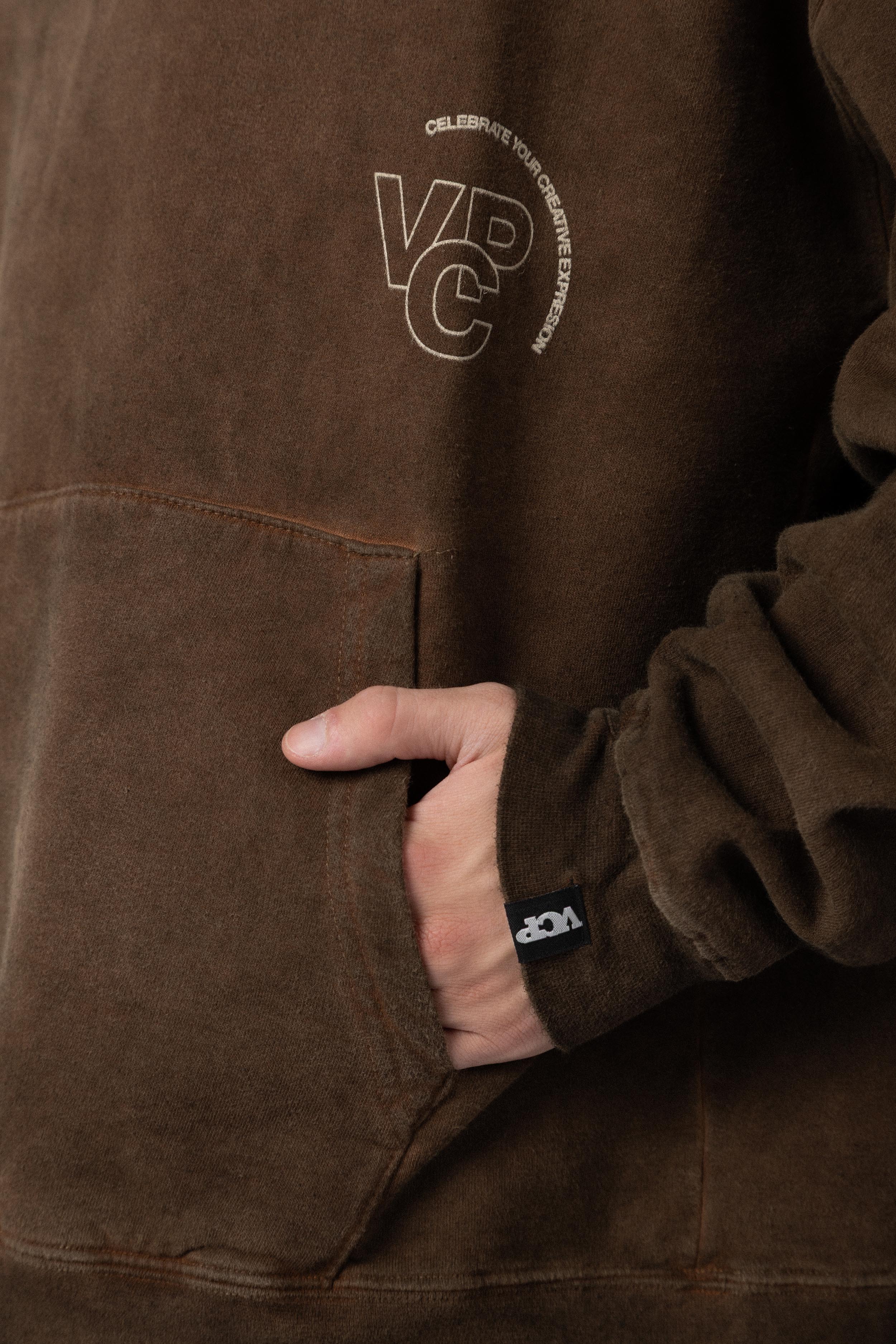 Buzo Canguro Over Jax Cyce Choco