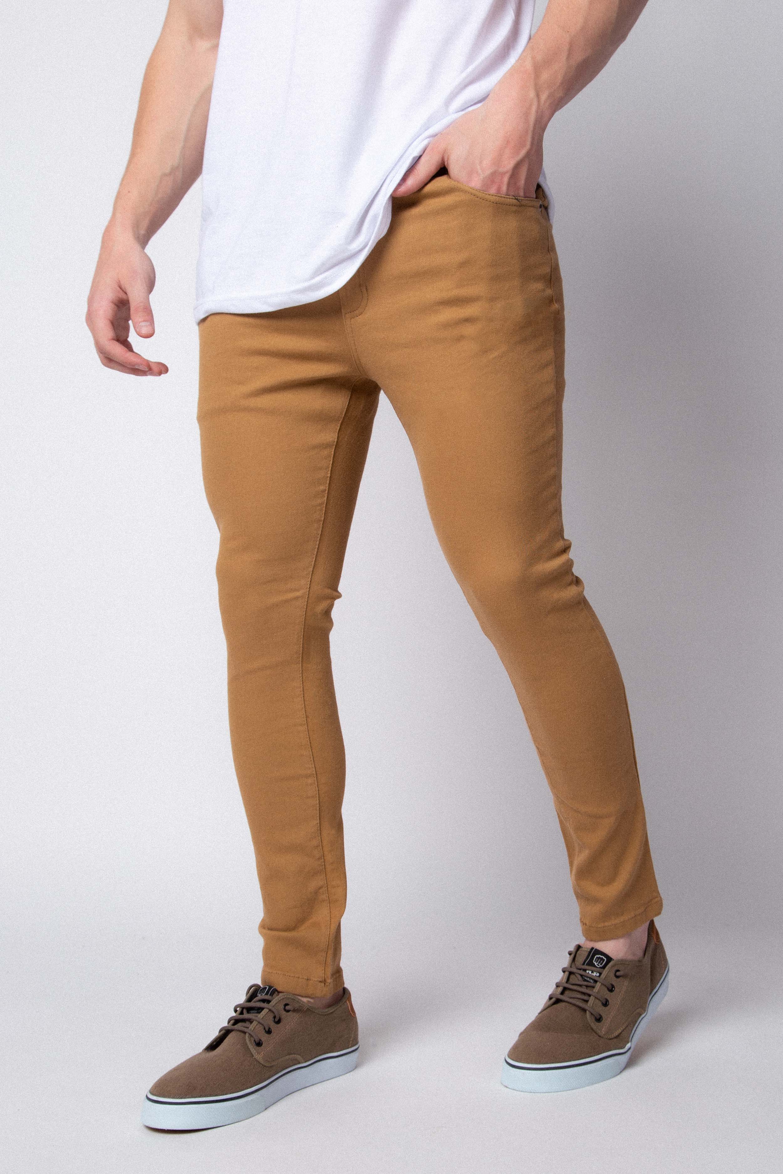 Pantalón Gabardina Camel