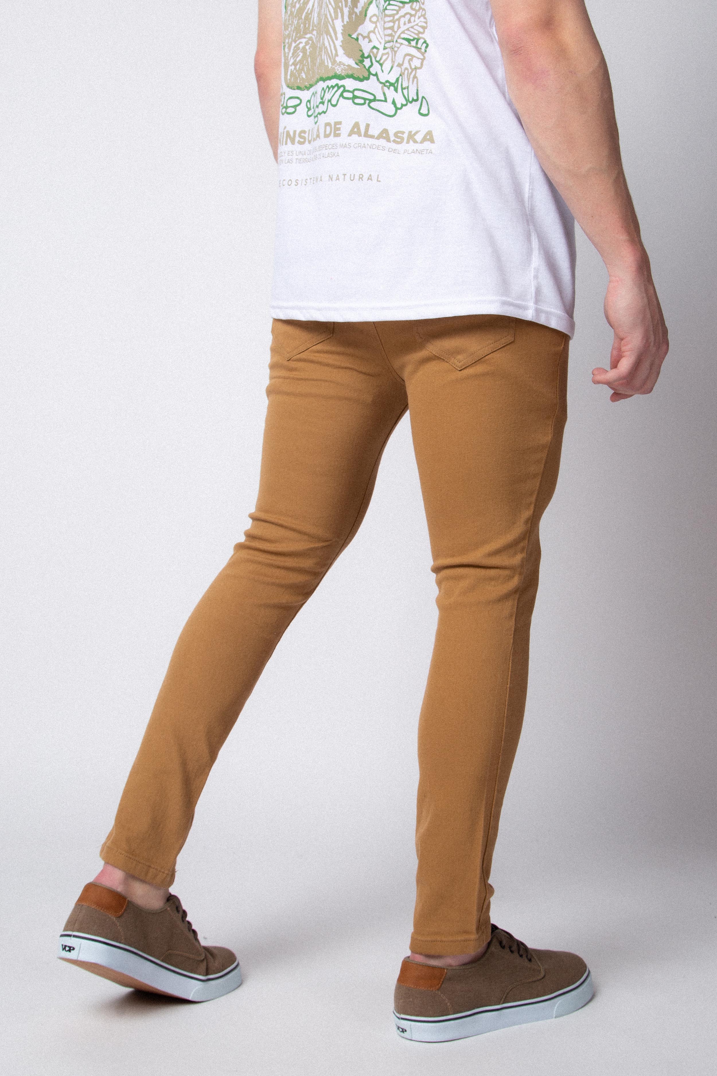 Pantalón Gabardina Camel