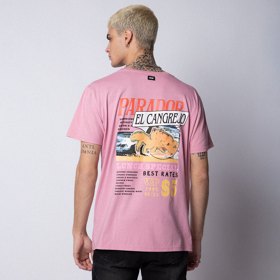 Remera AG Cangrejo Rosa