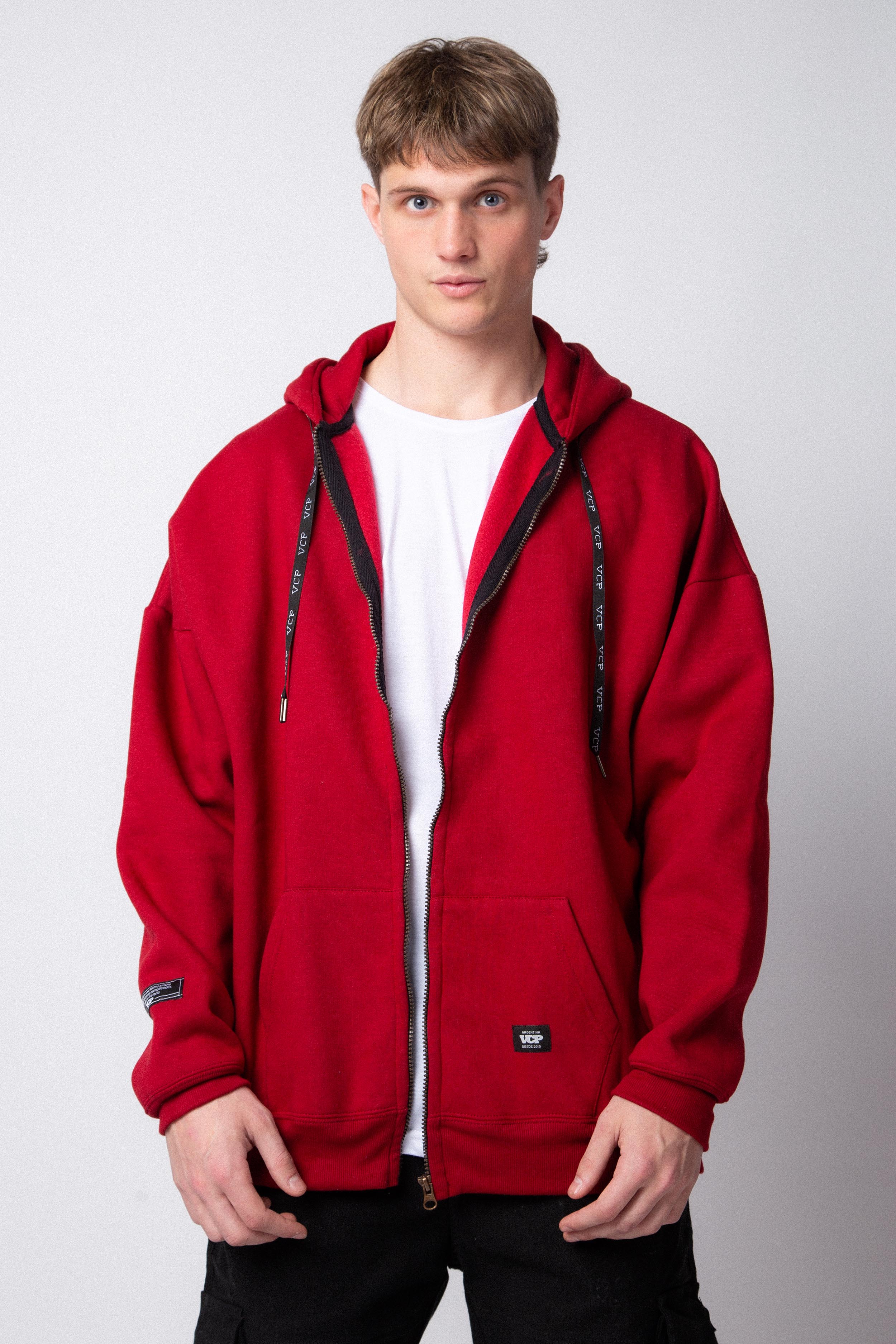 Campera Over Murray Bordo