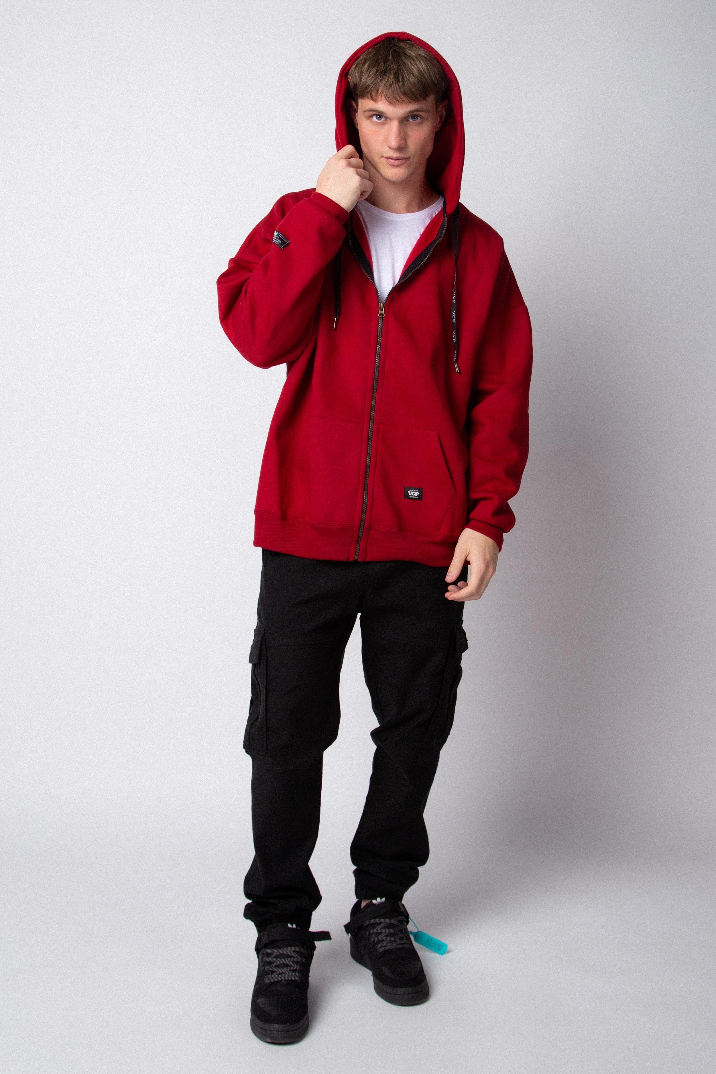 Campera Over Murray Bordo